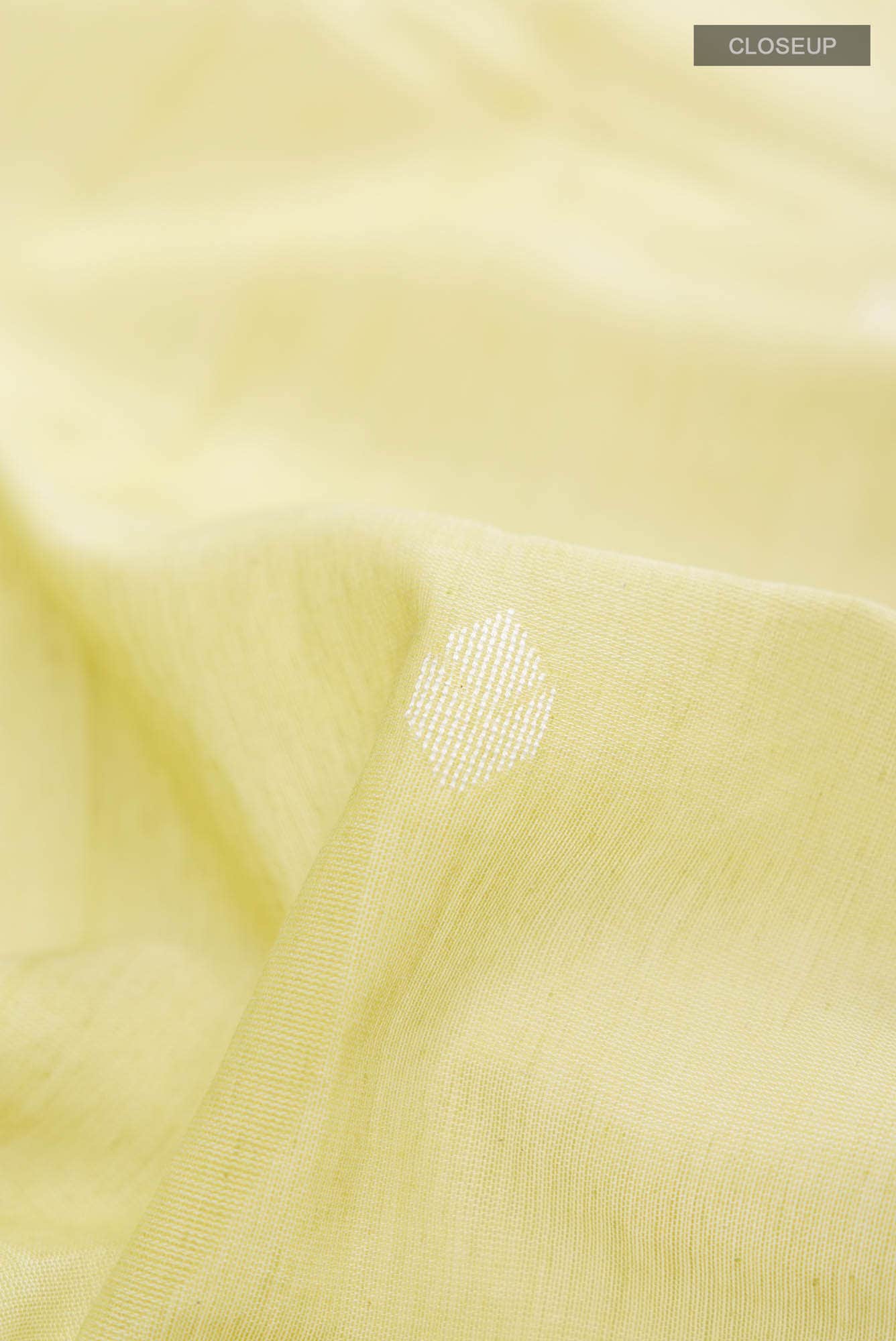 Paromita-Lemon Grass Green Bengal Cotton saree