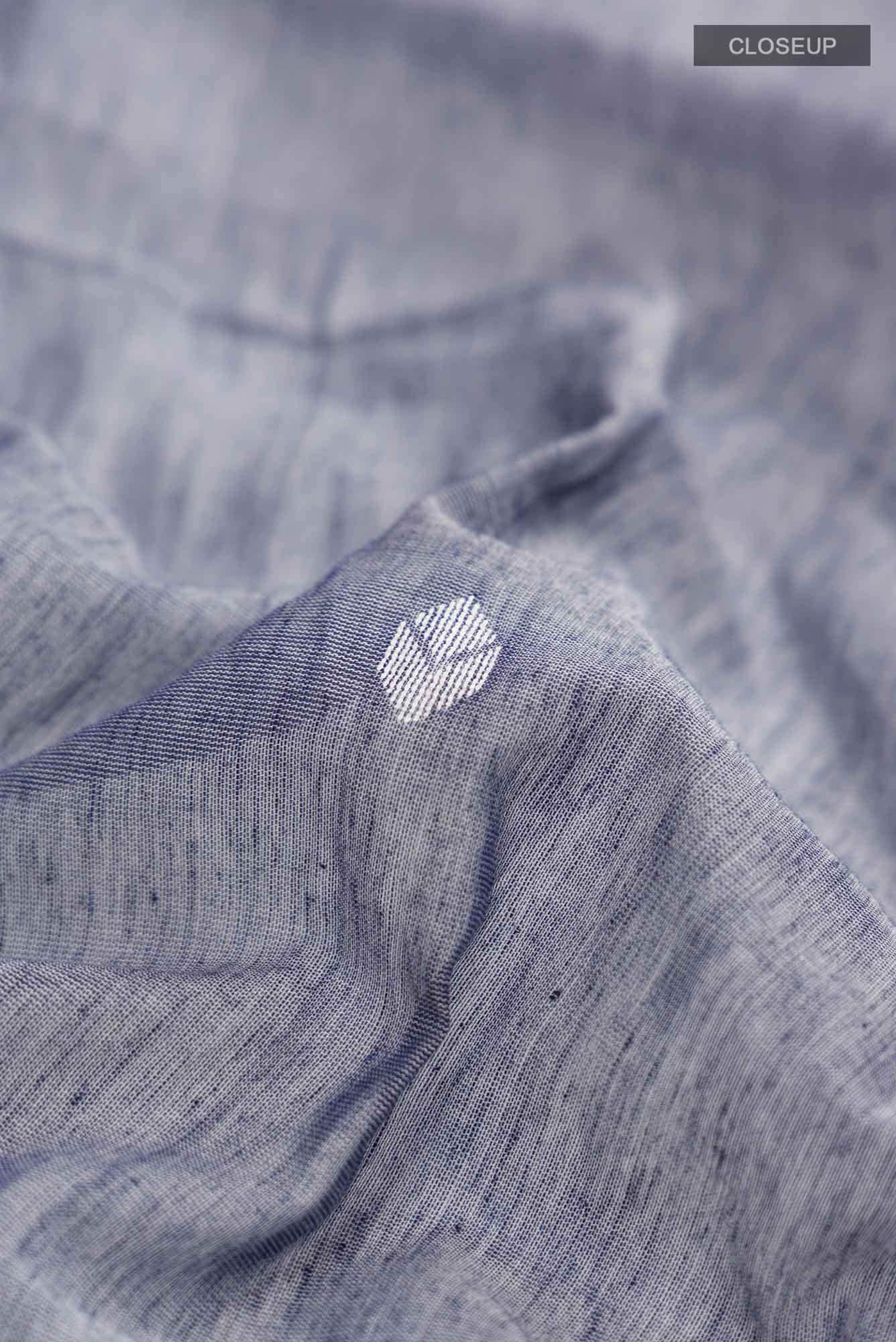 Paromita-Grey Bengal Cotton saree