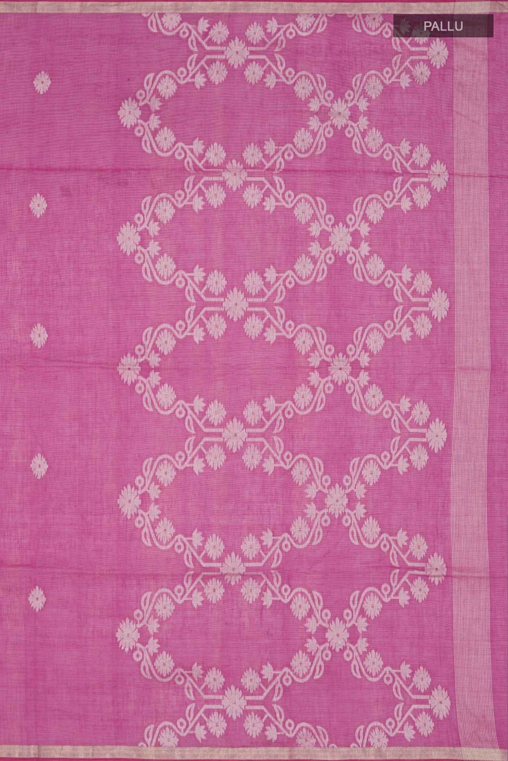 Aaheli-Hot Pink Bengal Cotton saree