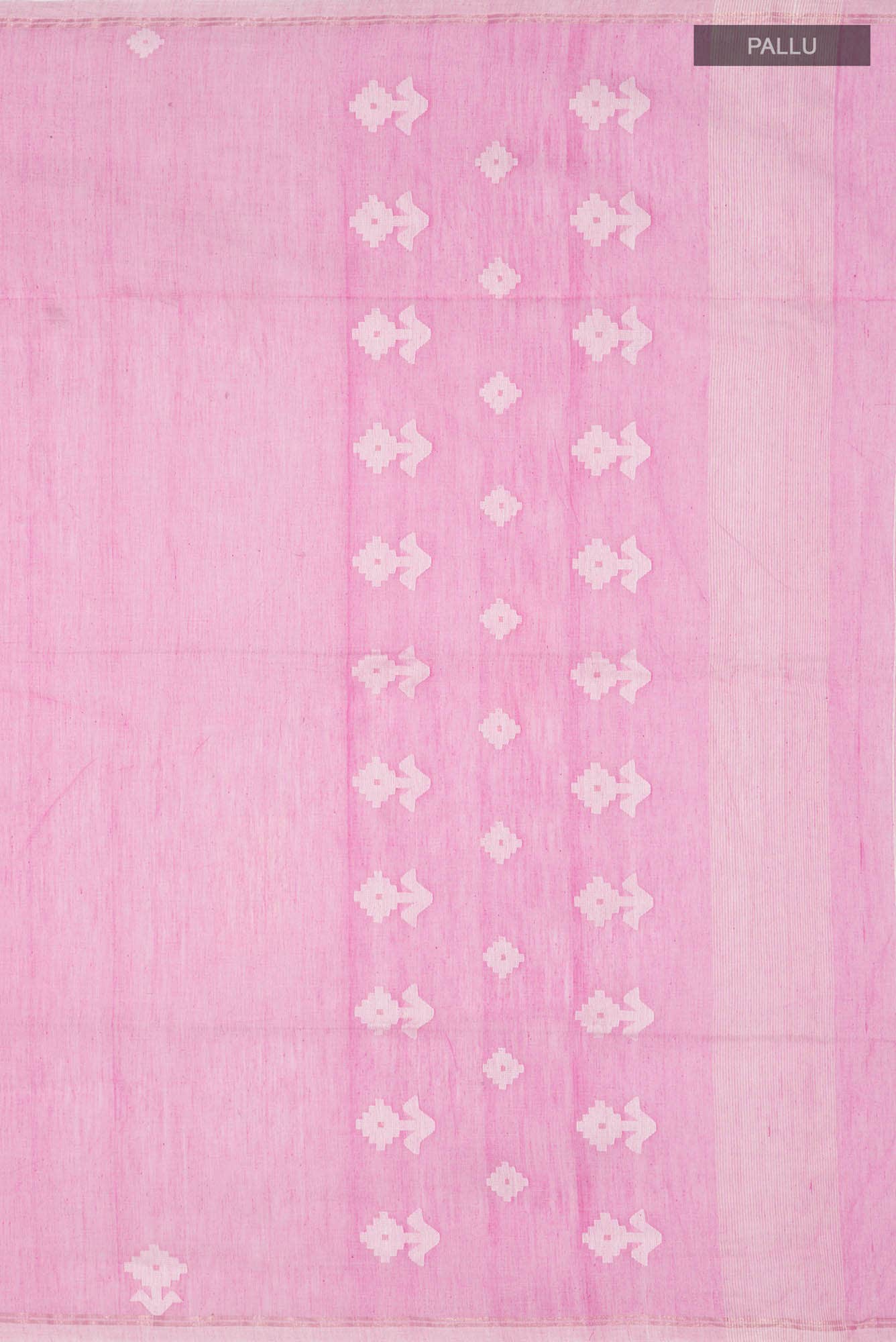 Anuradha-Pink Bengal Cotton saree