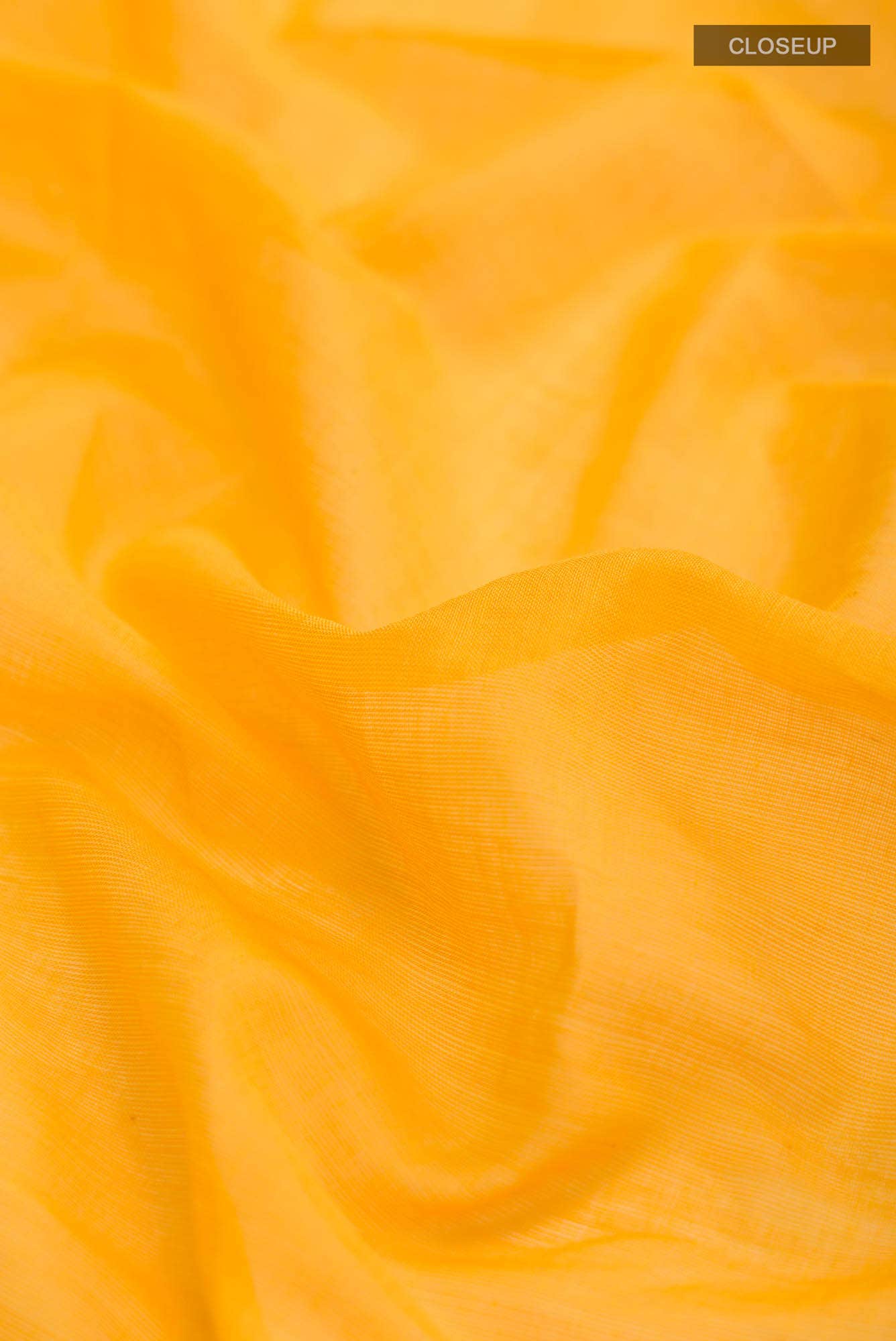 Anuradha-Mustard Yellow Bengal Cotton saree