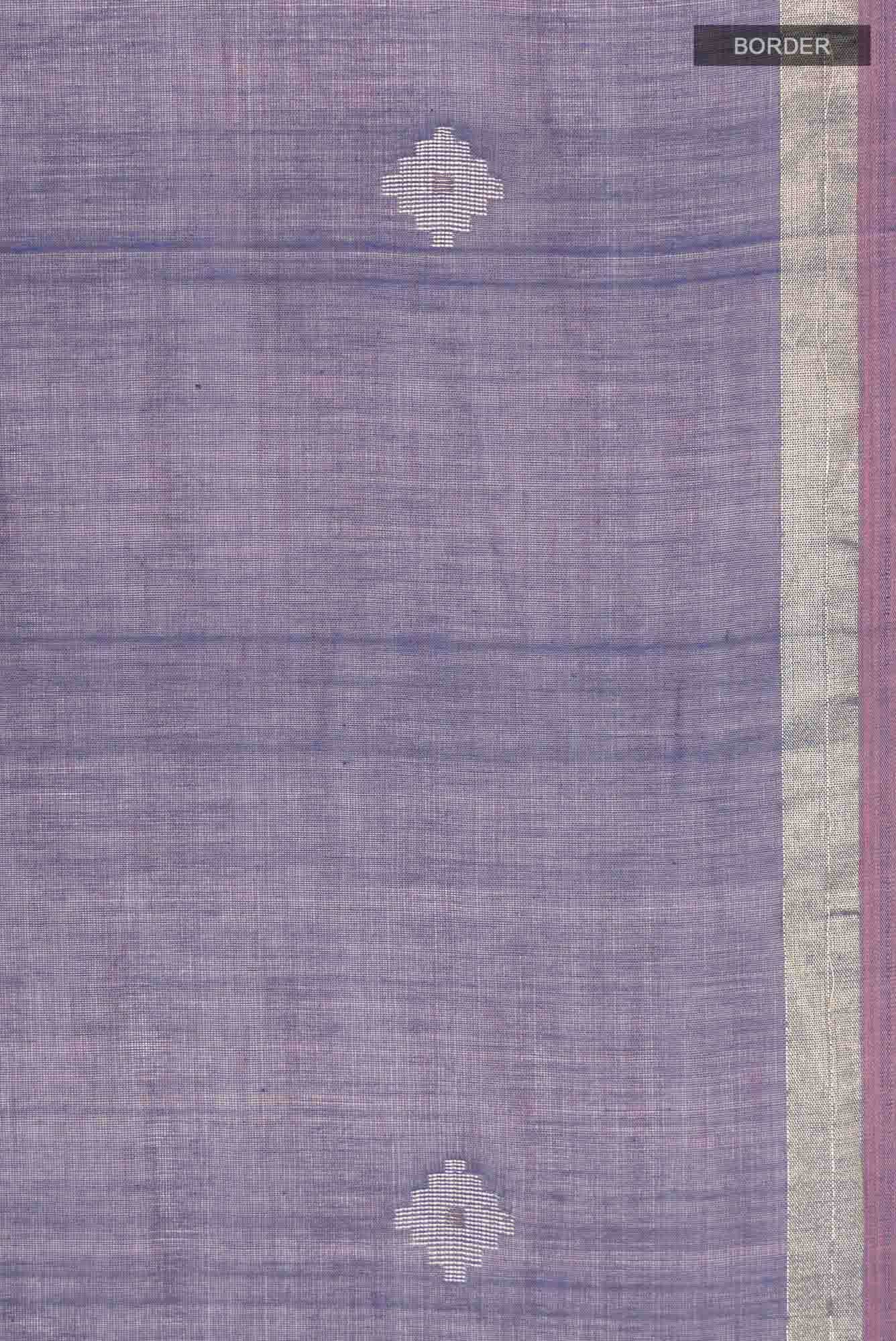 Suchitra-Indigo Bengal Cotton saree