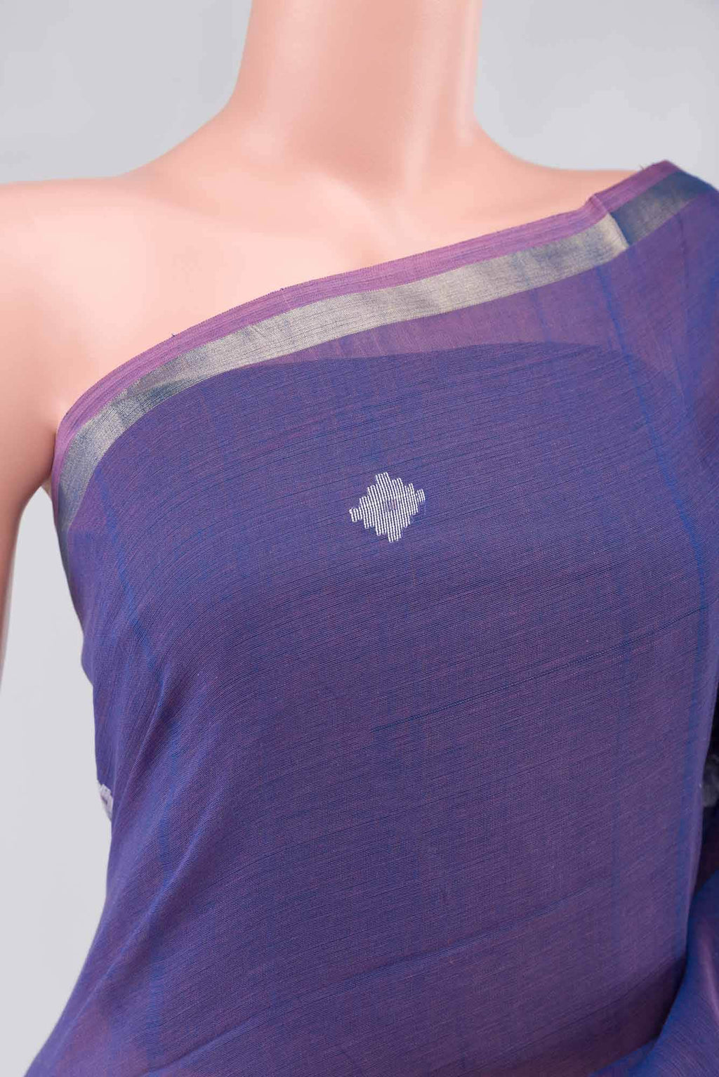 Suchitra-Indigo Bengal Cotton saree