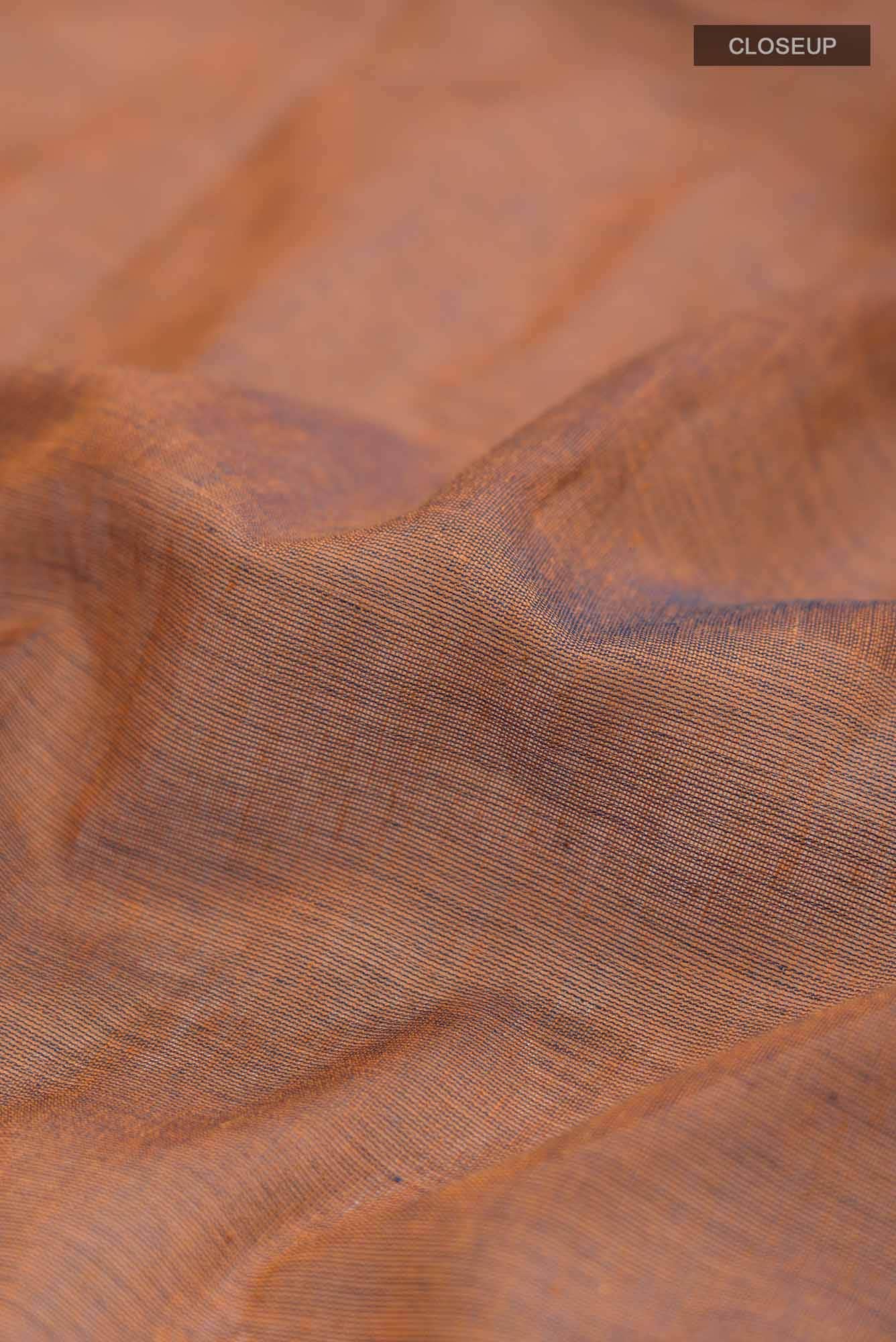 Suchitra-Brown Bengal Cotton saree