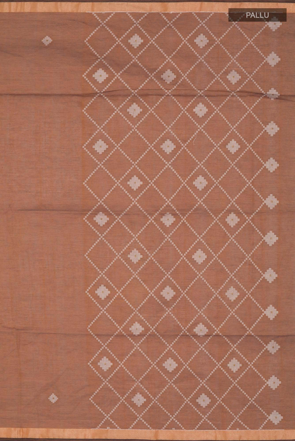 Suchitra-Brown Bengal Cotton saree
