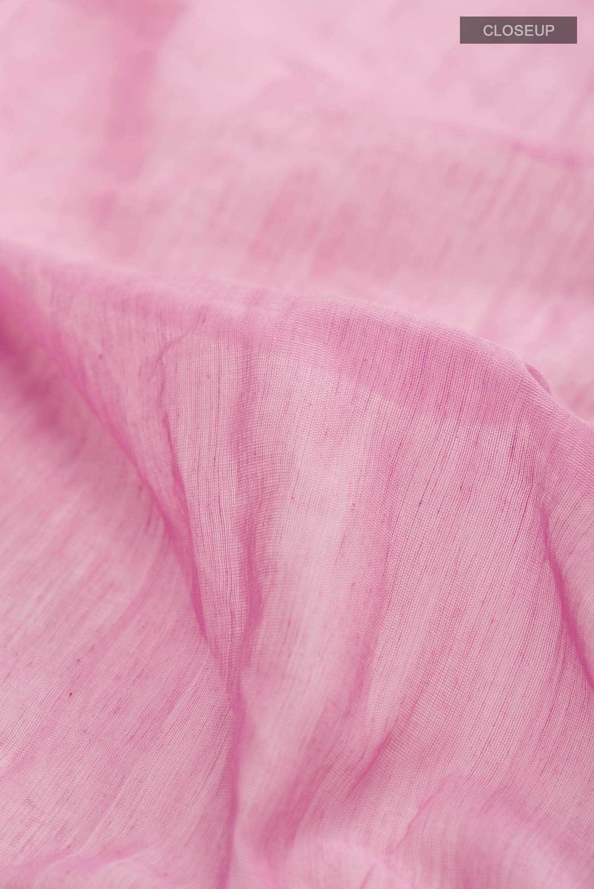 Suchitra-Light Pink Bengal Cotton saree