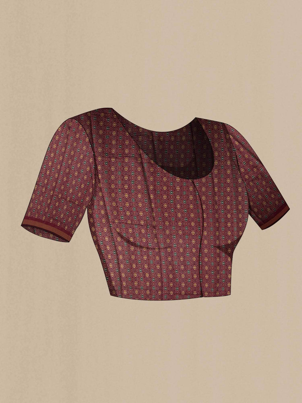 Bottle Green Blended Tussar Silk Saree