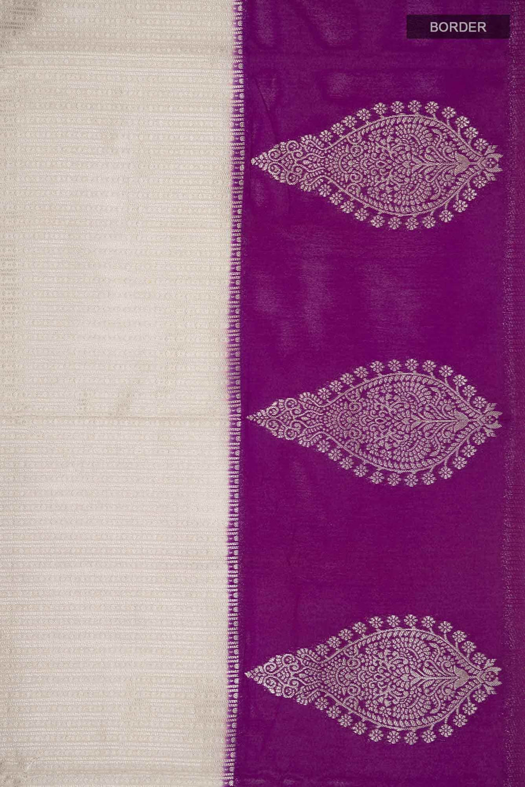 Beige Blended Art Silk Saree