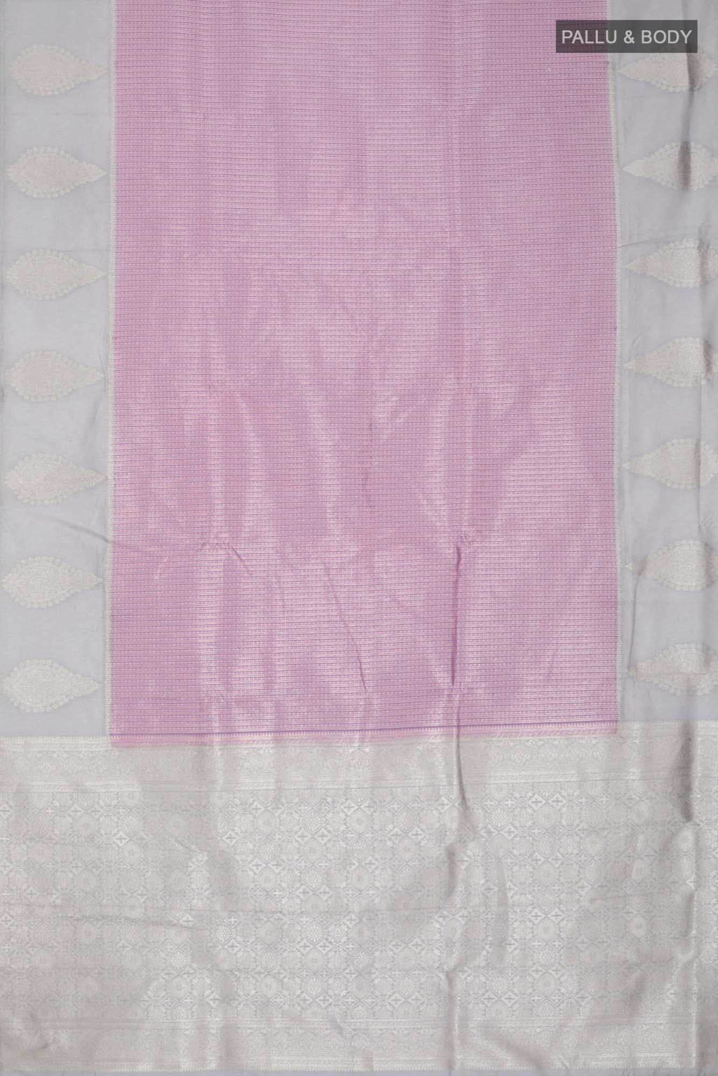 Pink Blended Art Silk Saree