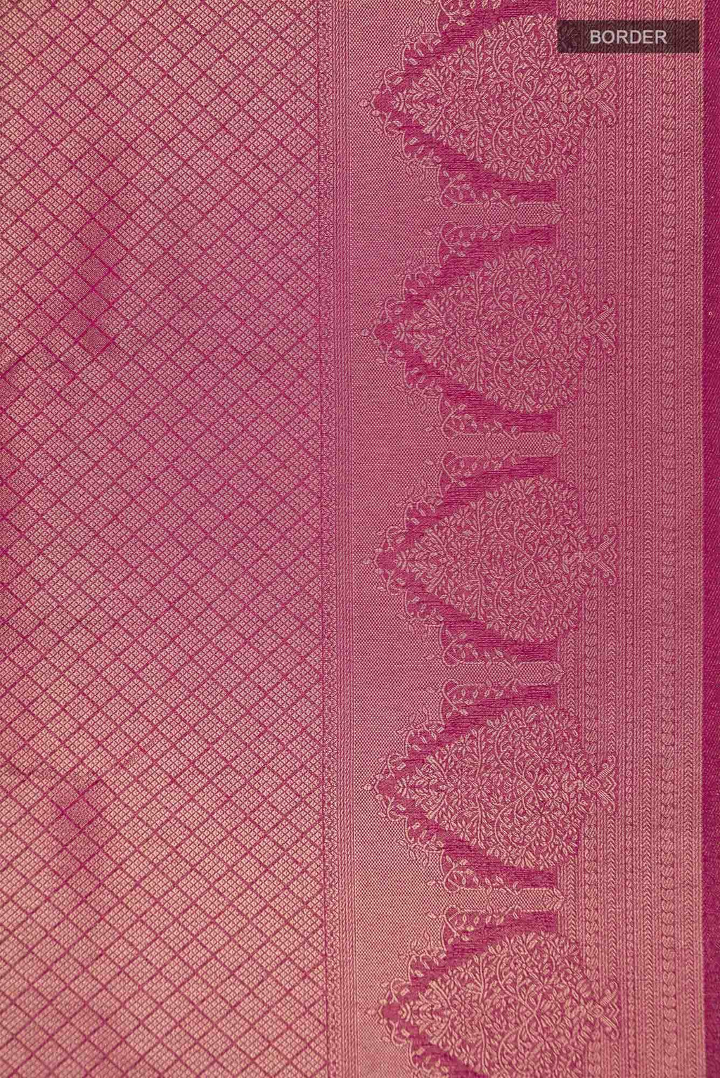 Burgundy Blended Art Silk Saree