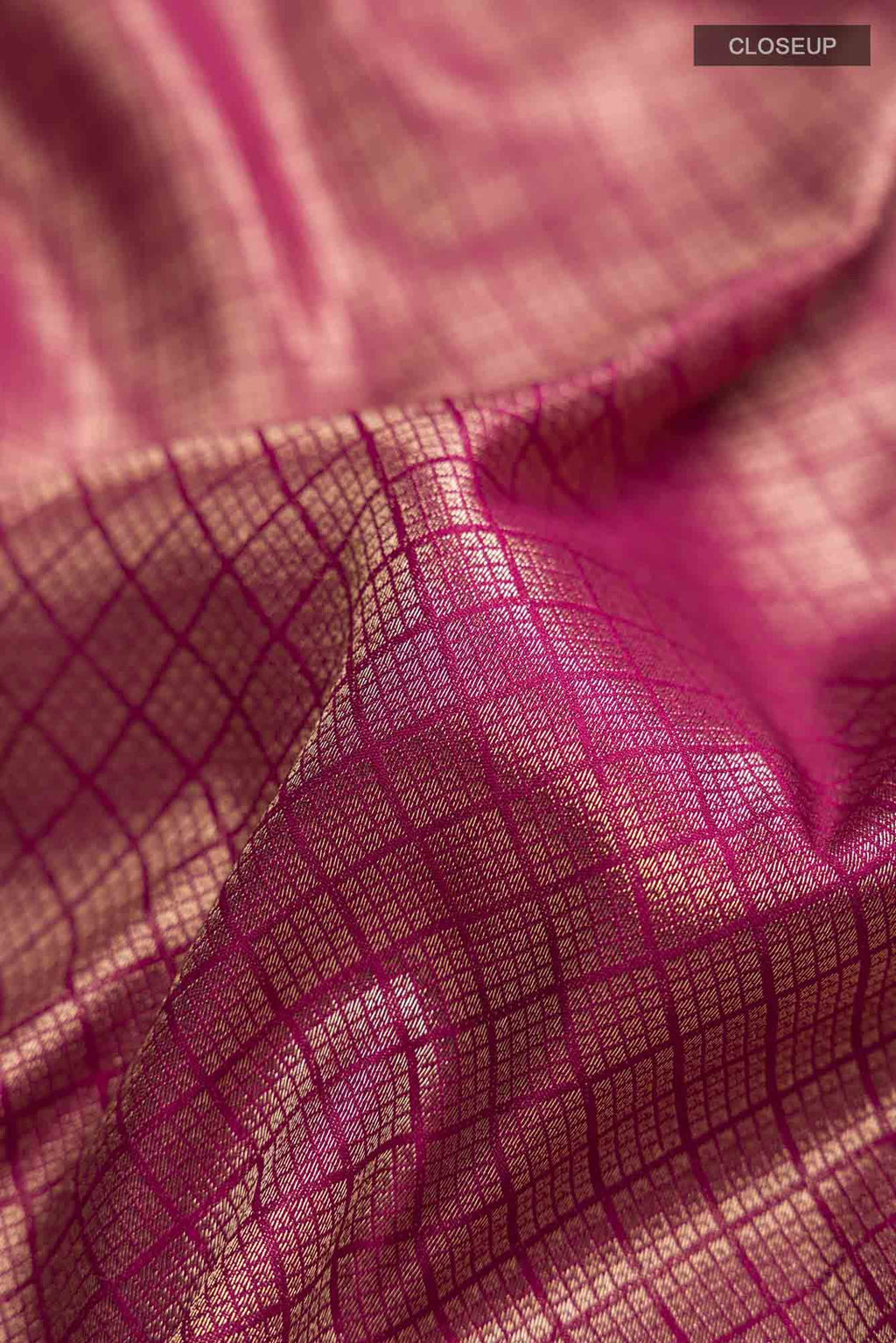 Burgundy Blended Art Silk Saree