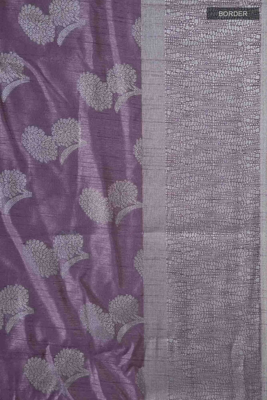 Lavender Blended Art Silk Saree