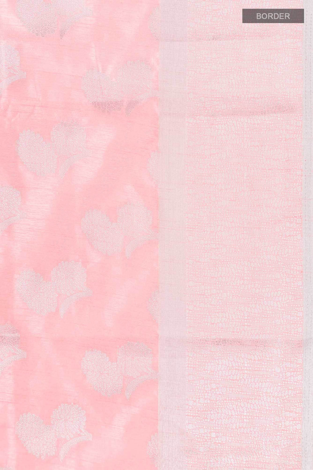 Peach Blended Art Silk Saree