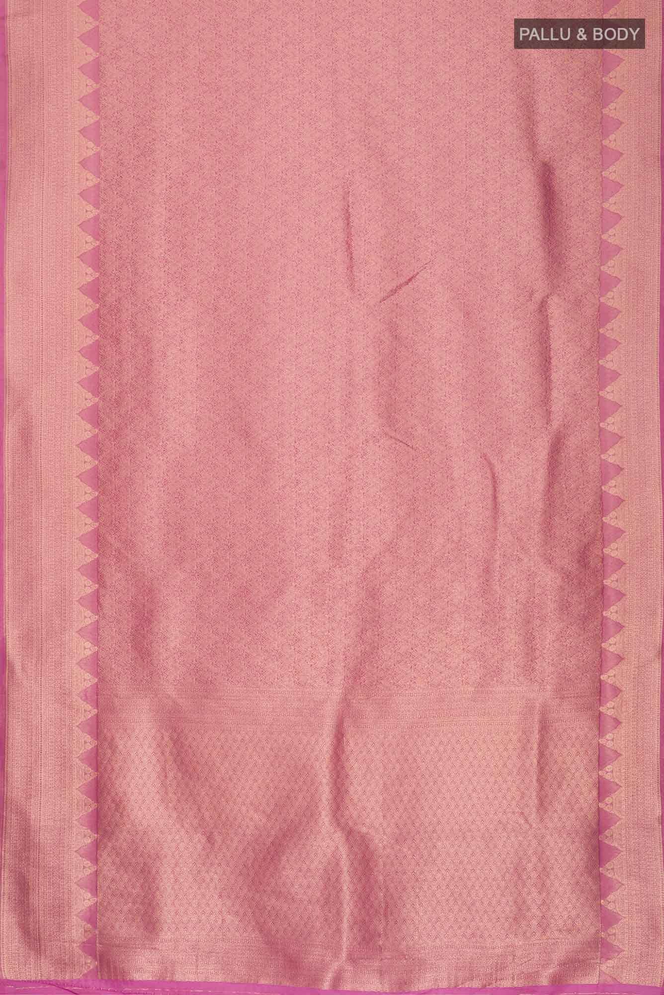 Mauve Blended Art Silk Saree