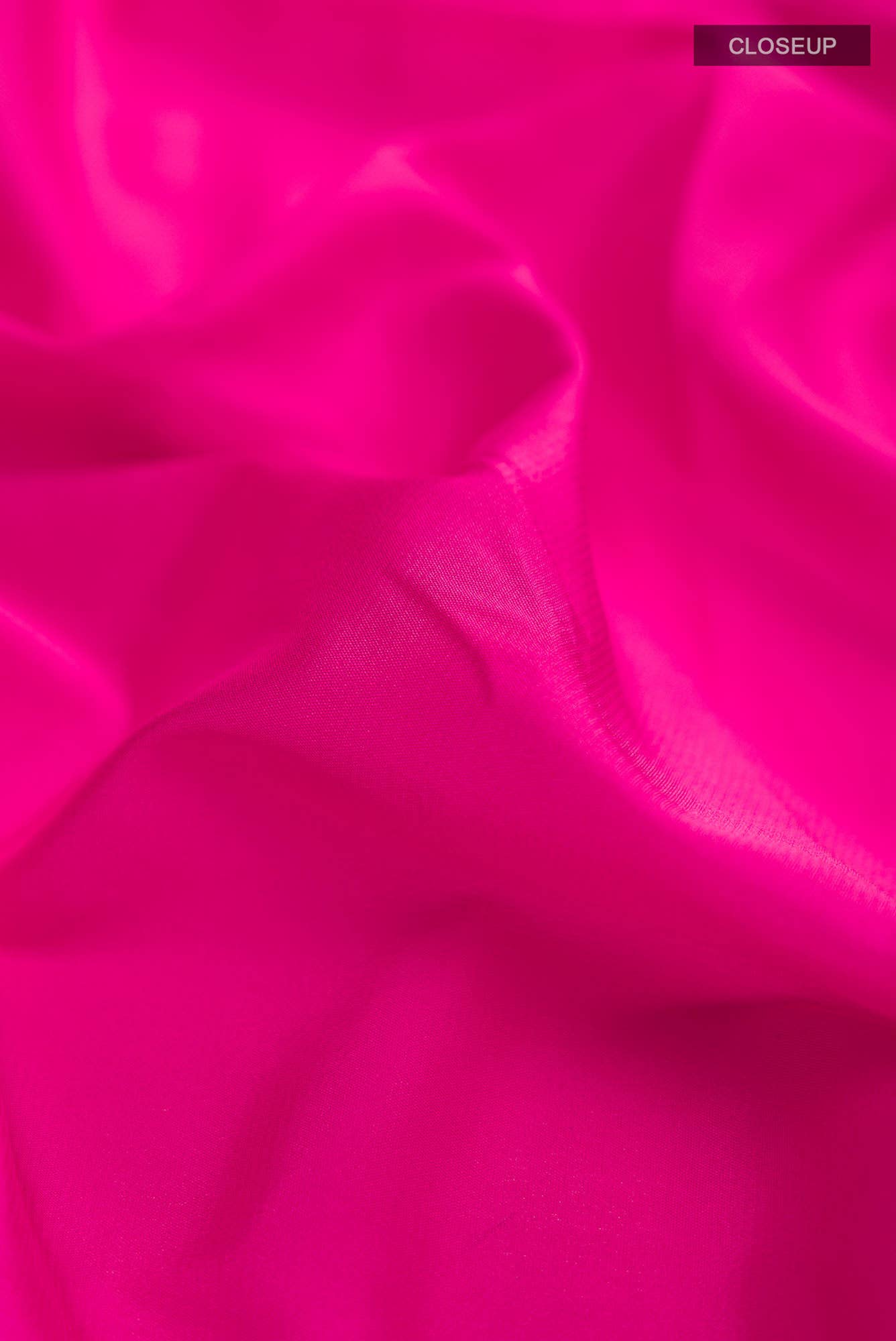 Pink Blended Crepe Saree