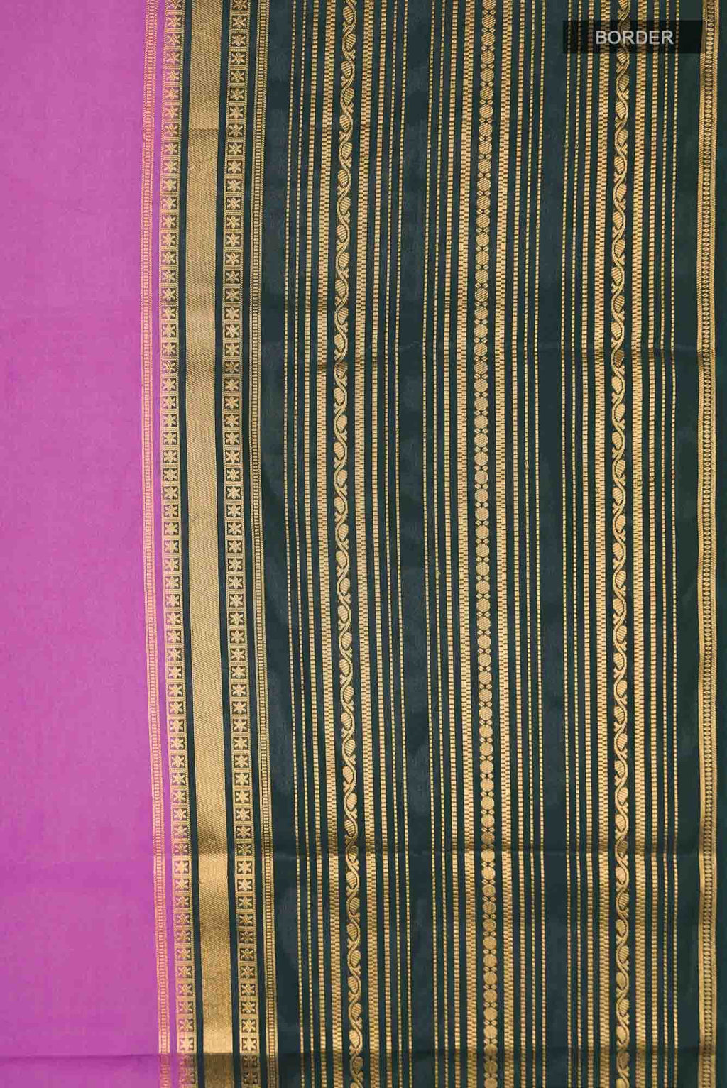 Mauve Blended Crepe Saree
