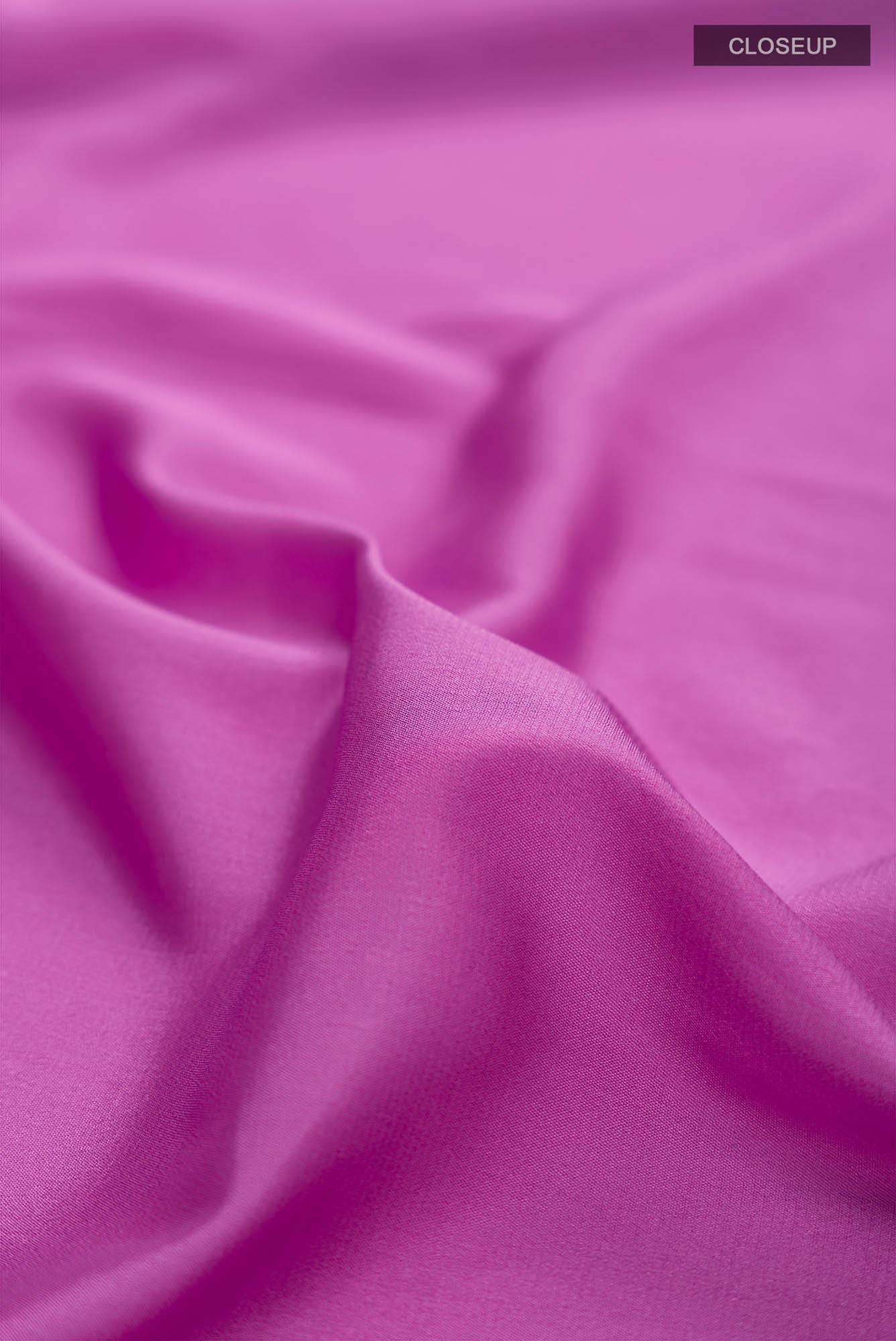 Mauve Blended Crepe Saree