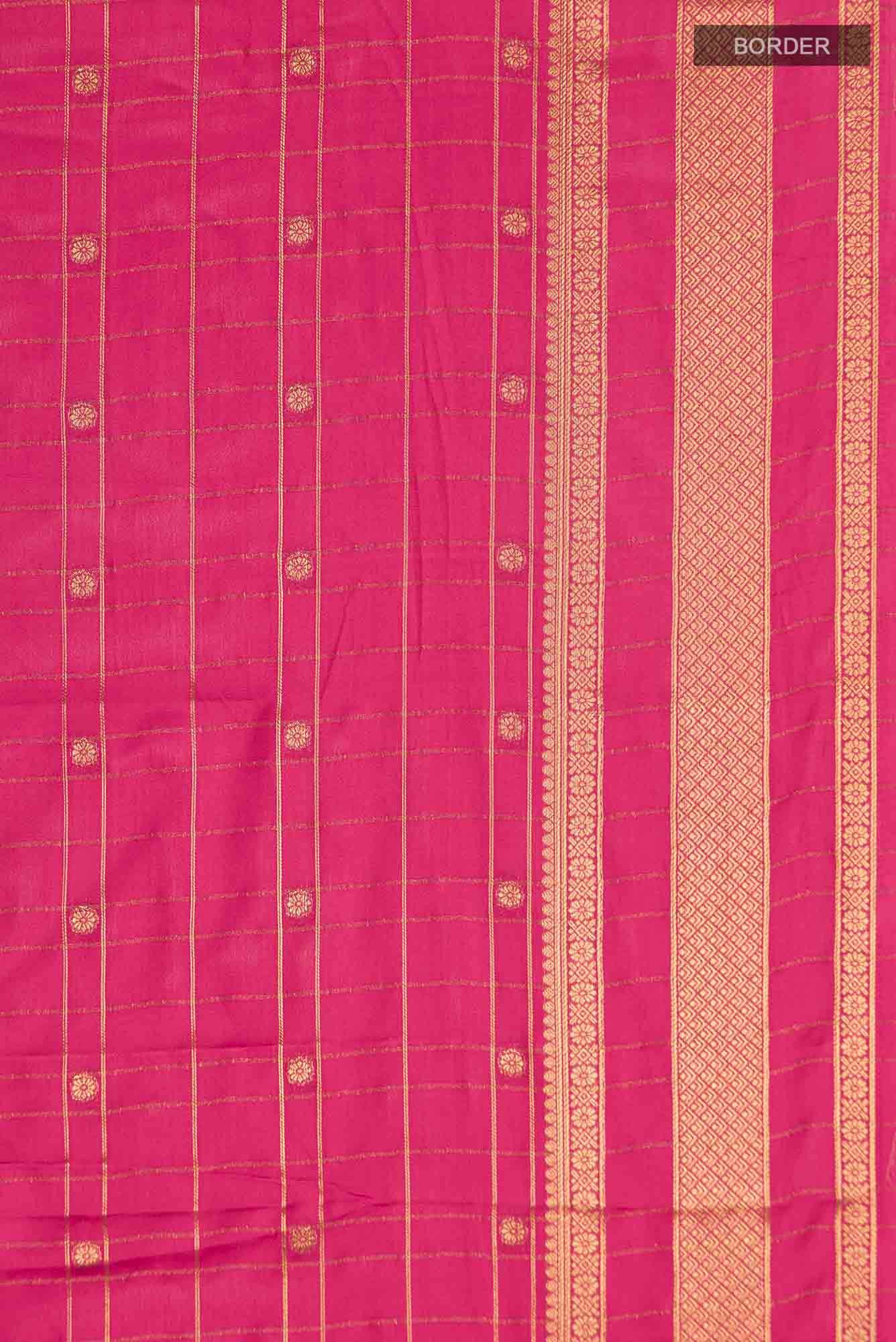 Coral Blended Crepe Saree