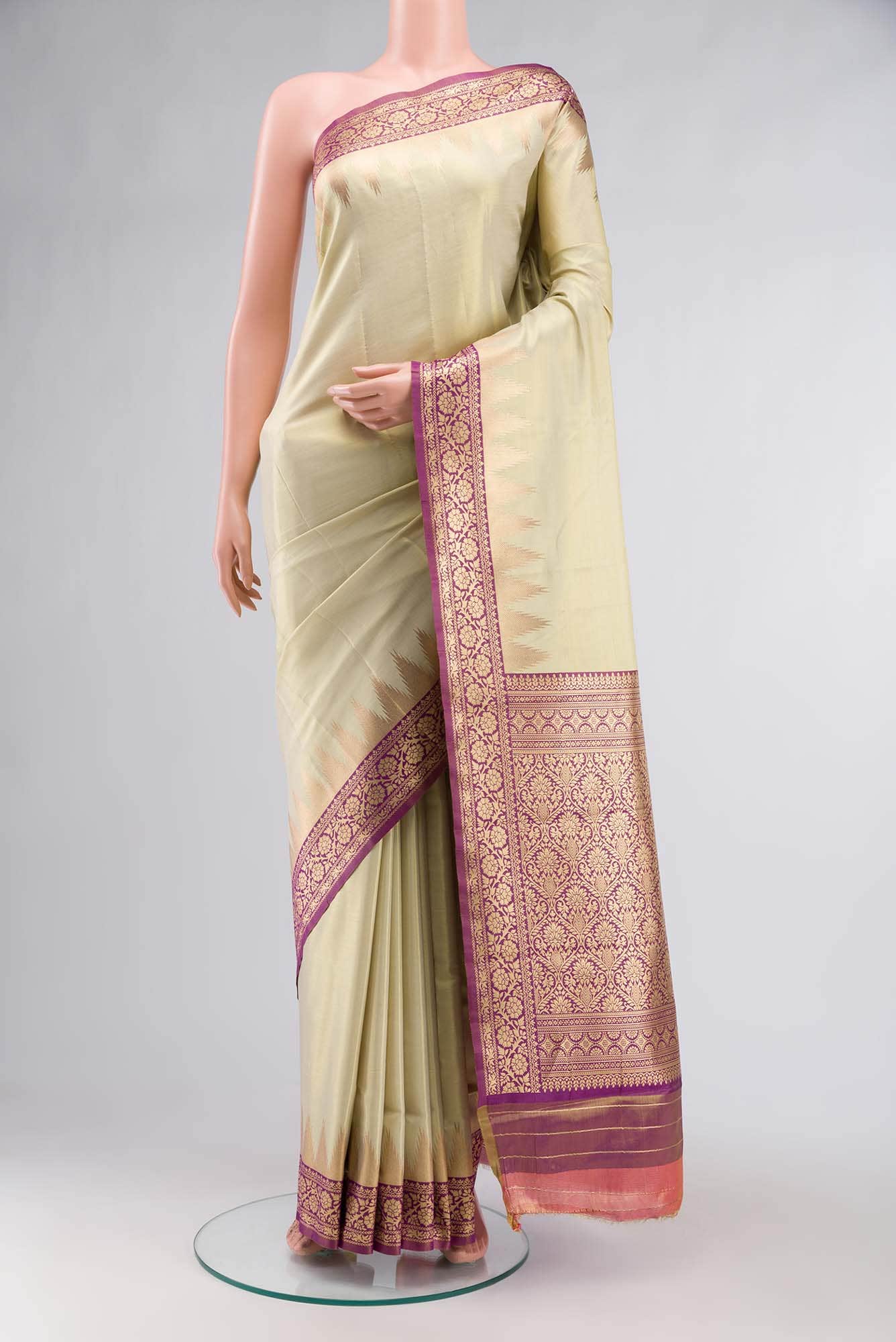 Gold Blended Art Silk Saree