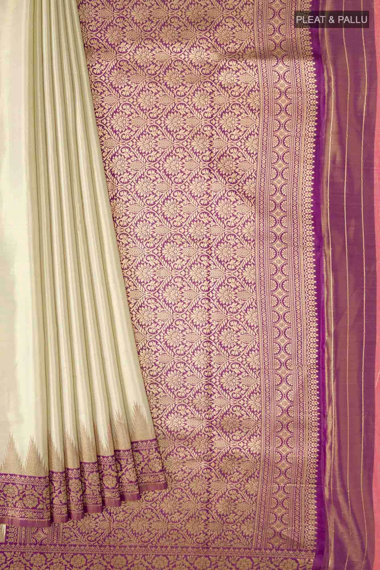 Gold Blended Art Silk Saree