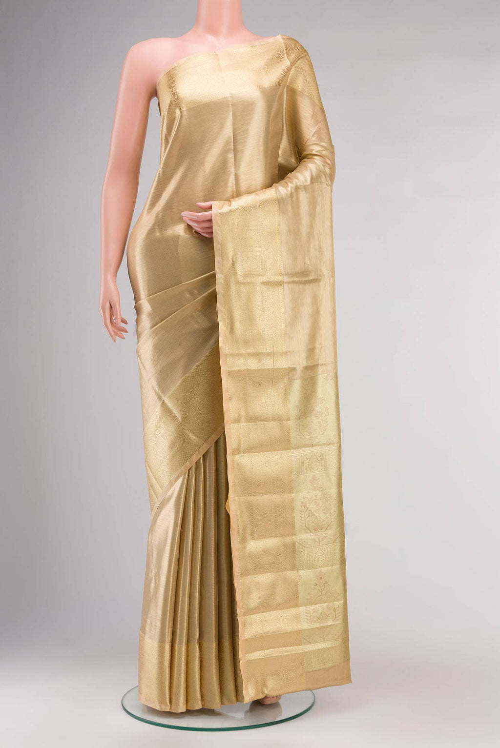 Gold Blended Art Silk Saree