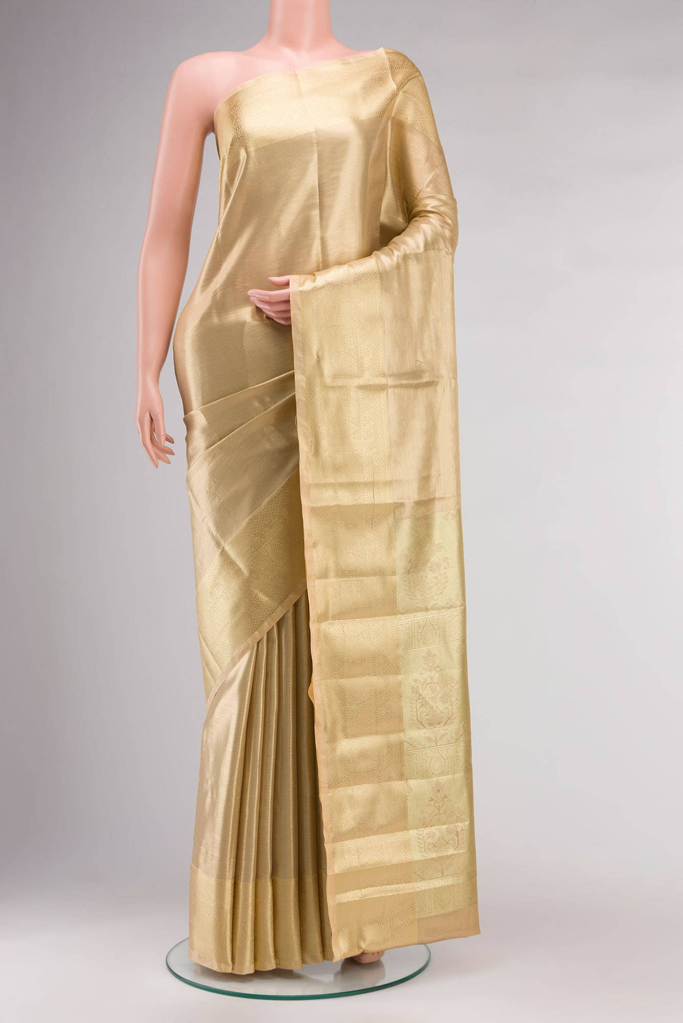 Gold Blended Art Silk Saree