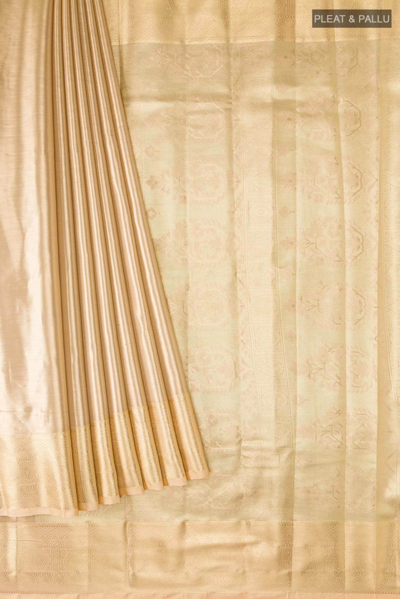Gold Blended Art Silk Saree