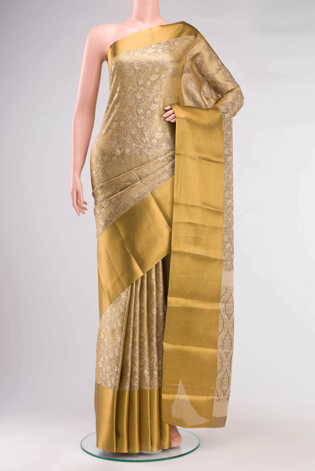 Gold Blended Art Silk Saree