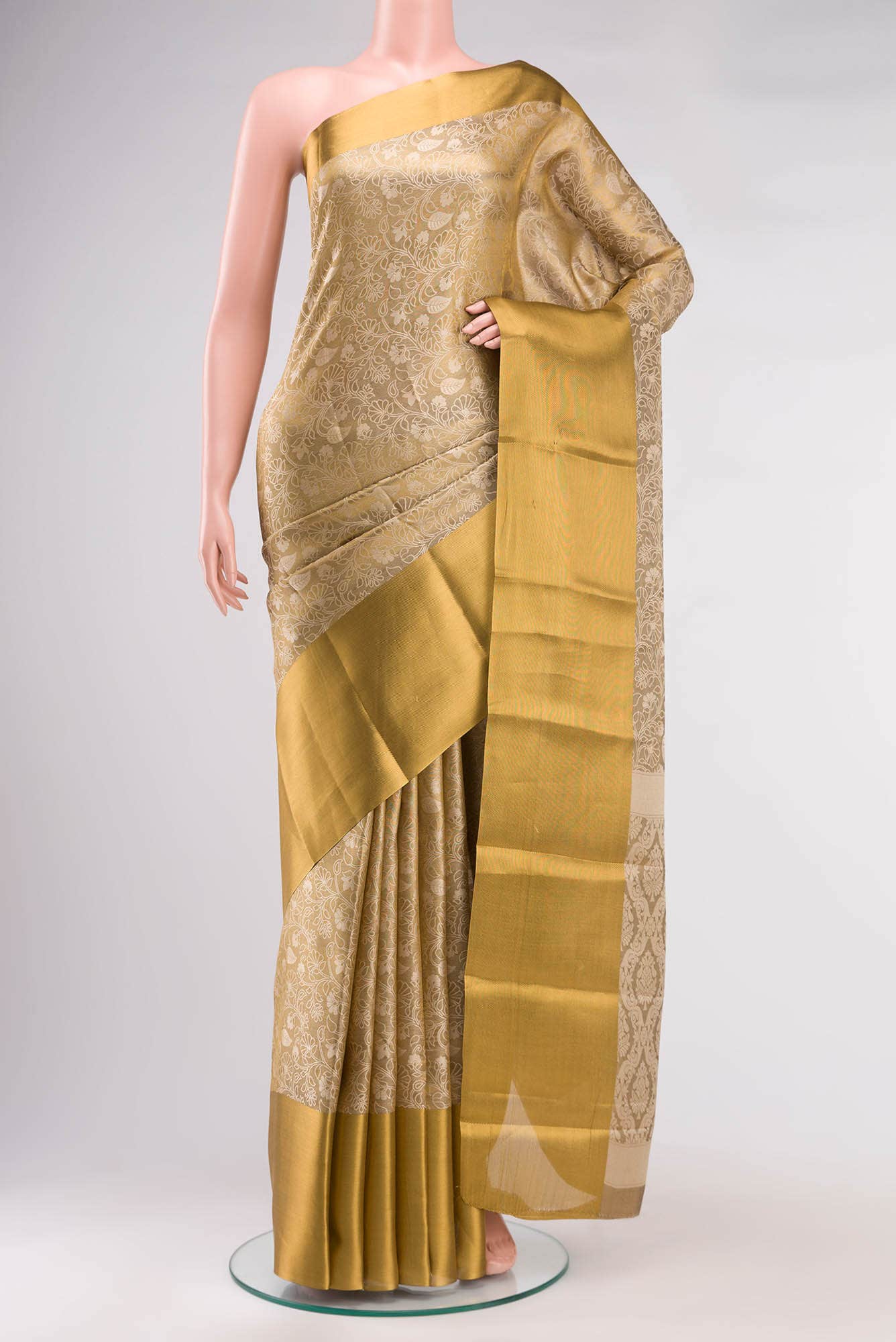 Gold Blended Art Silk Saree
