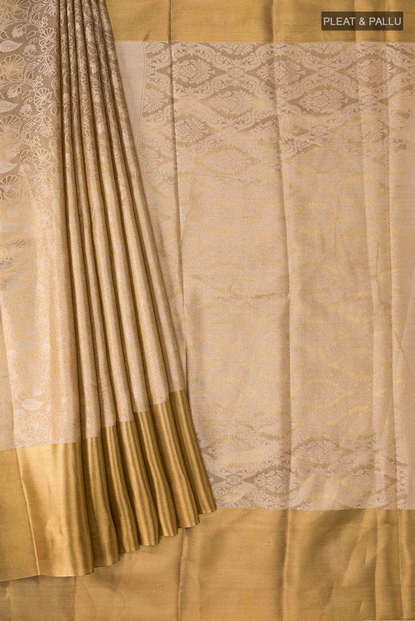 Gold Blended Art Silk Saree