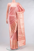Pink Blended Art Silk Saree
