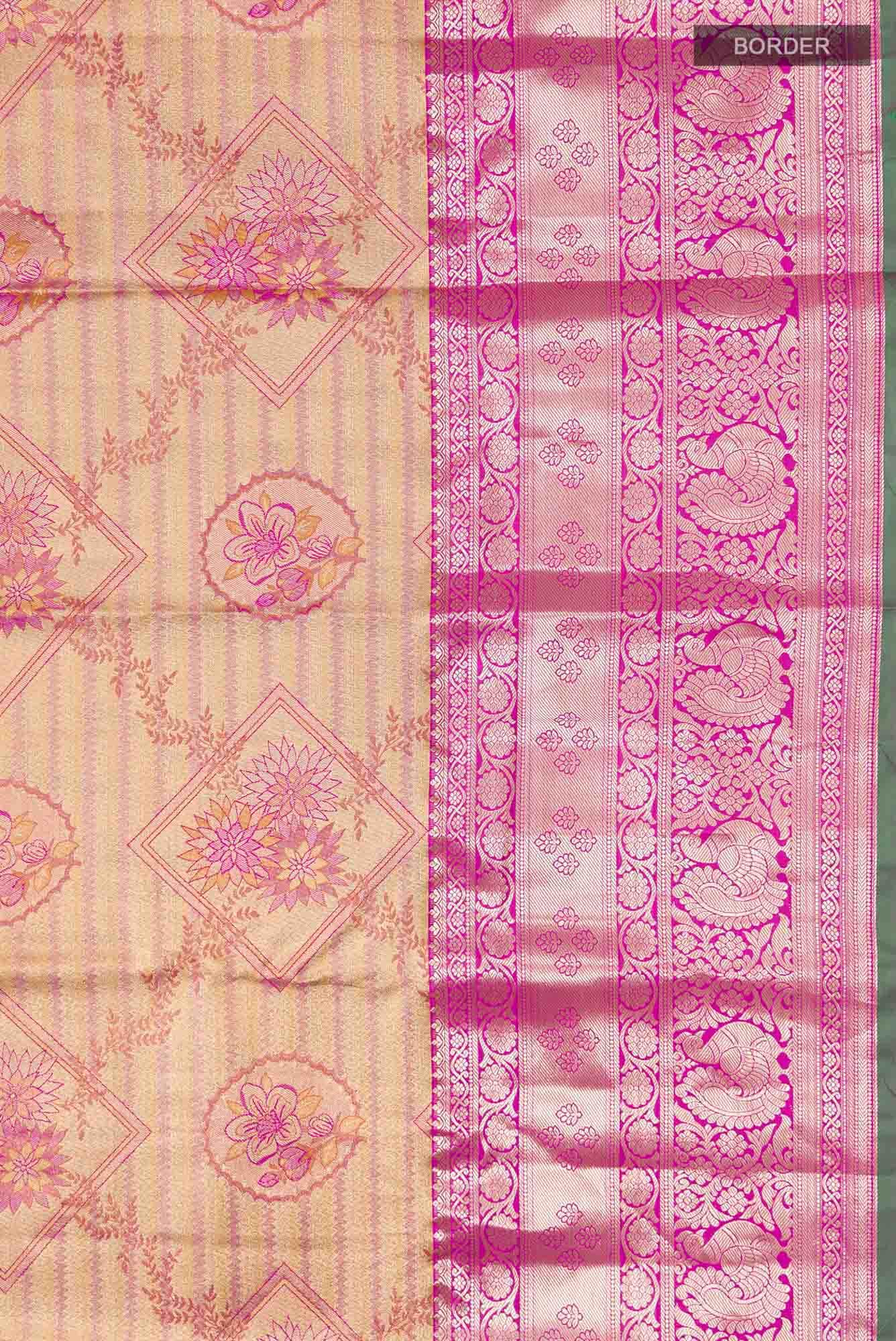 Gold Blended Art Silk Saree