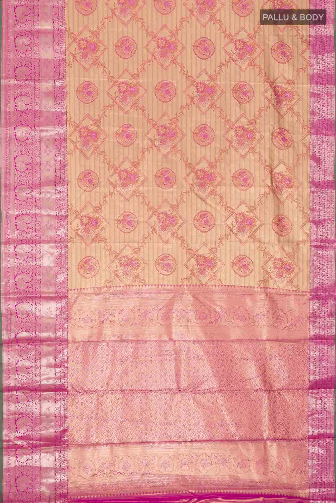 Gold Blended Art Silk Saree