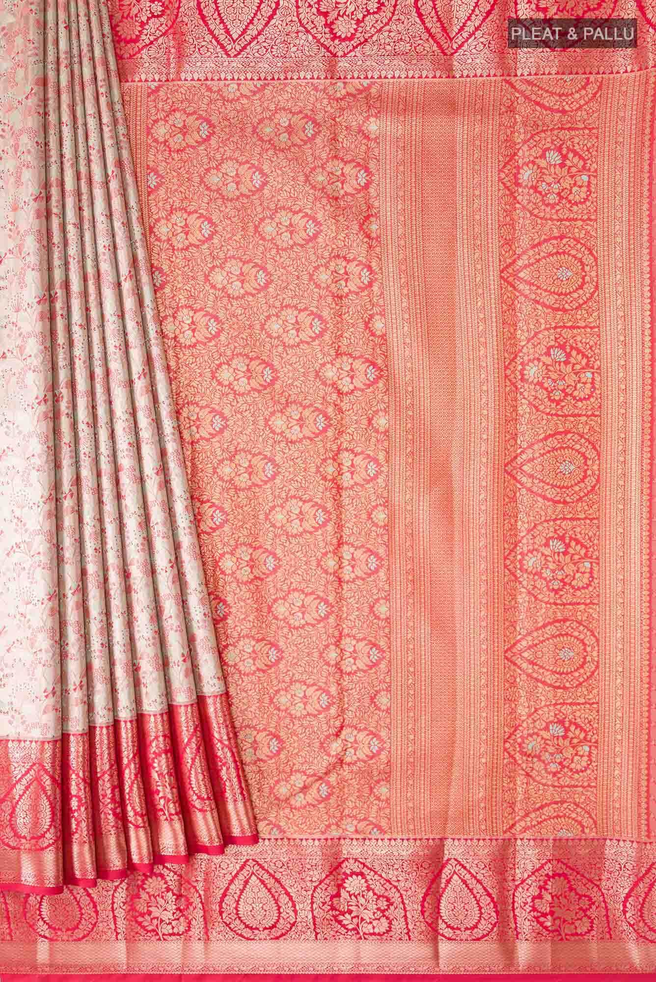 Gold Blended Art Silk Saree