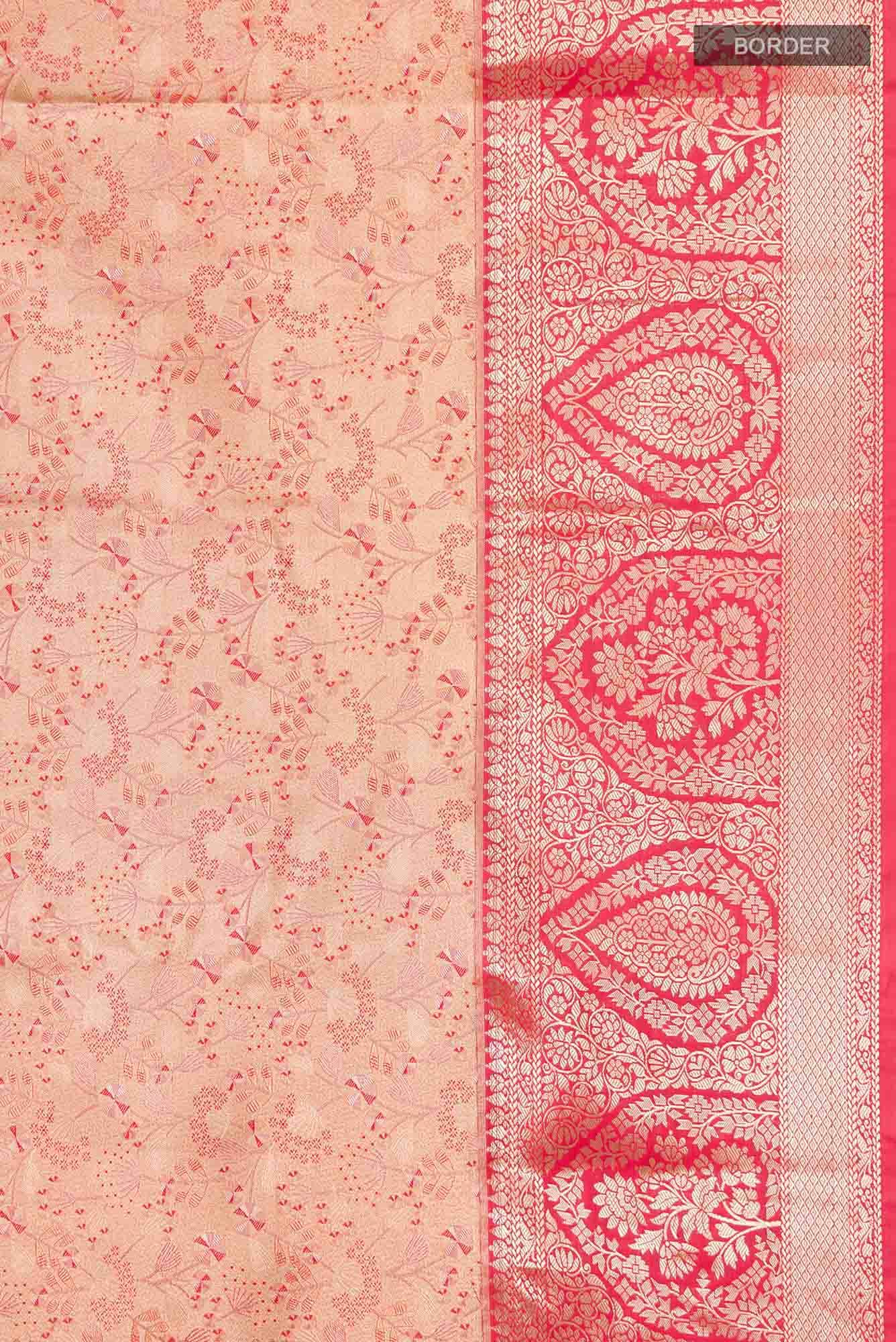 Gold Blended Art Silk Saree