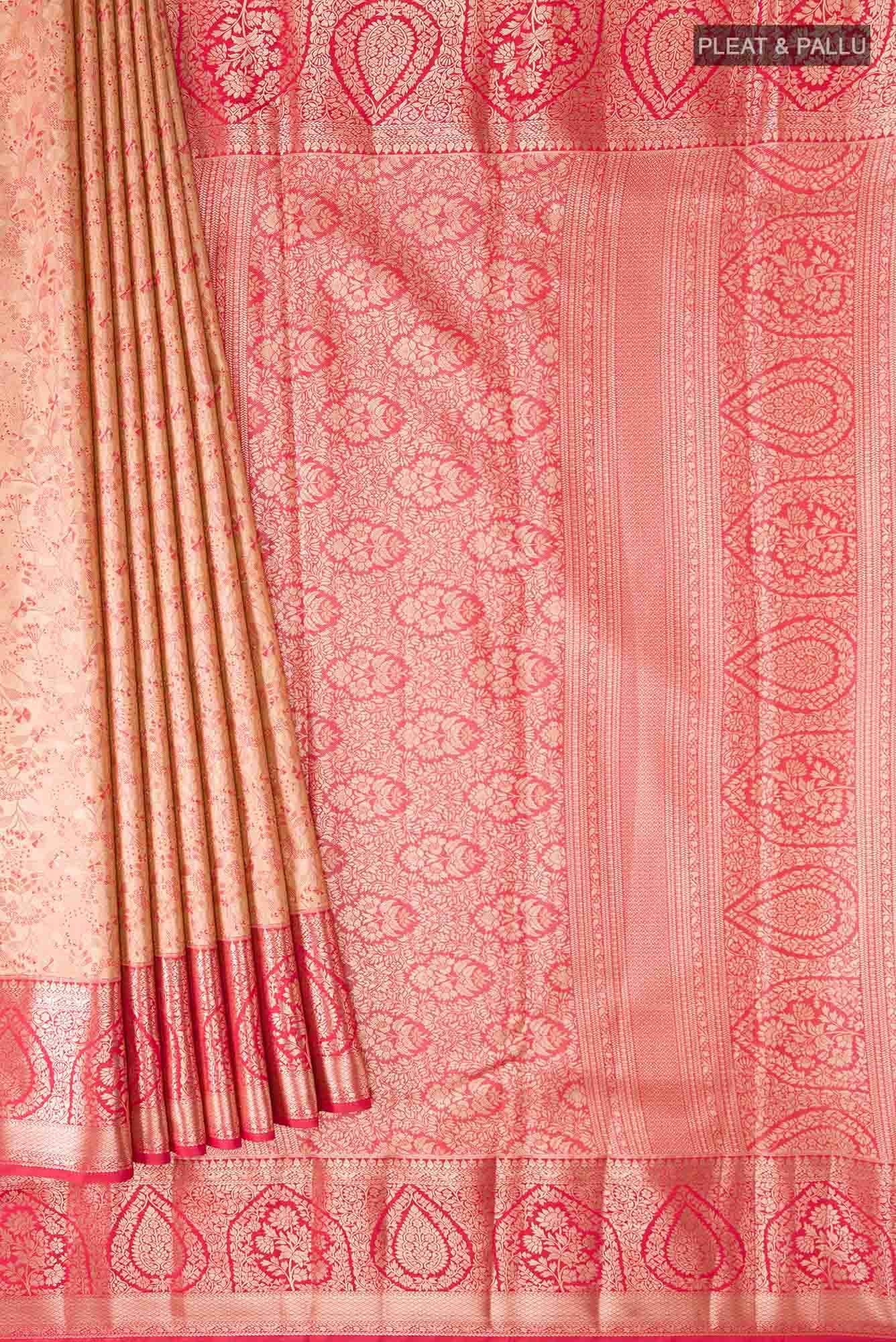 Gold Blended Art Silk Saree
