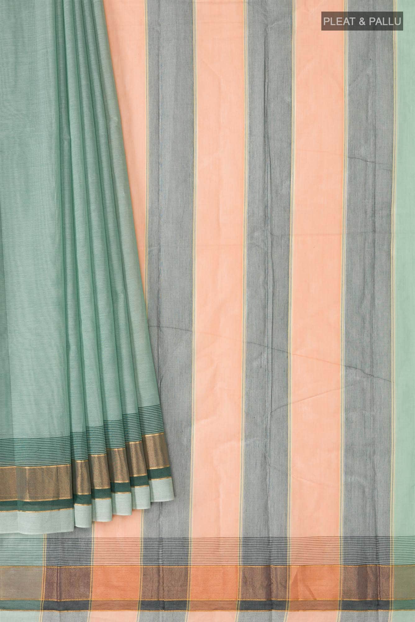Green Kanchi Cotton Saree