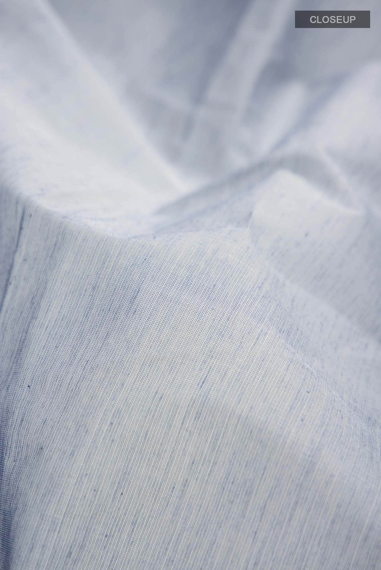 Blue Kanchi Cotton Saree
