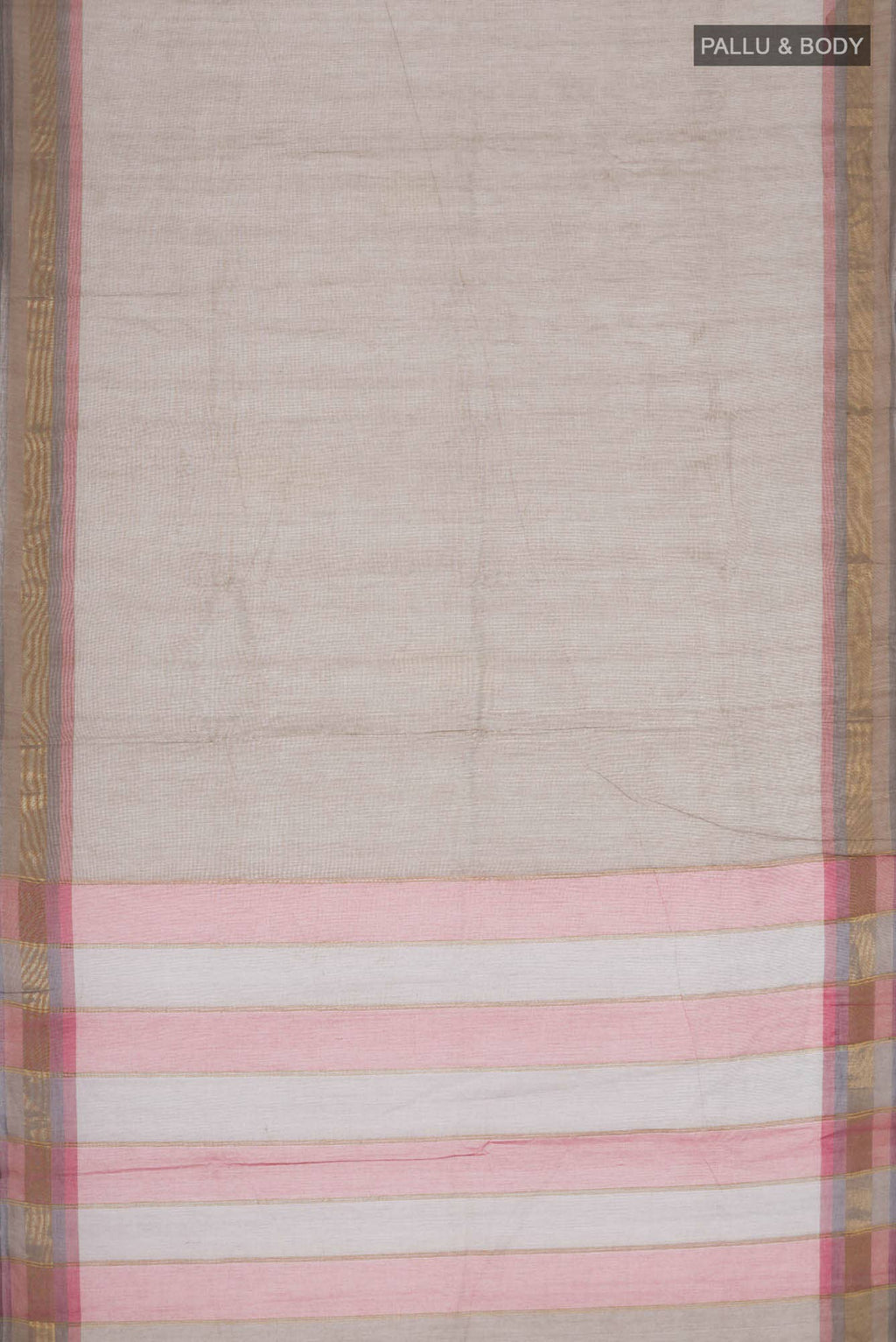 Brown Kanchi Cotton Saree