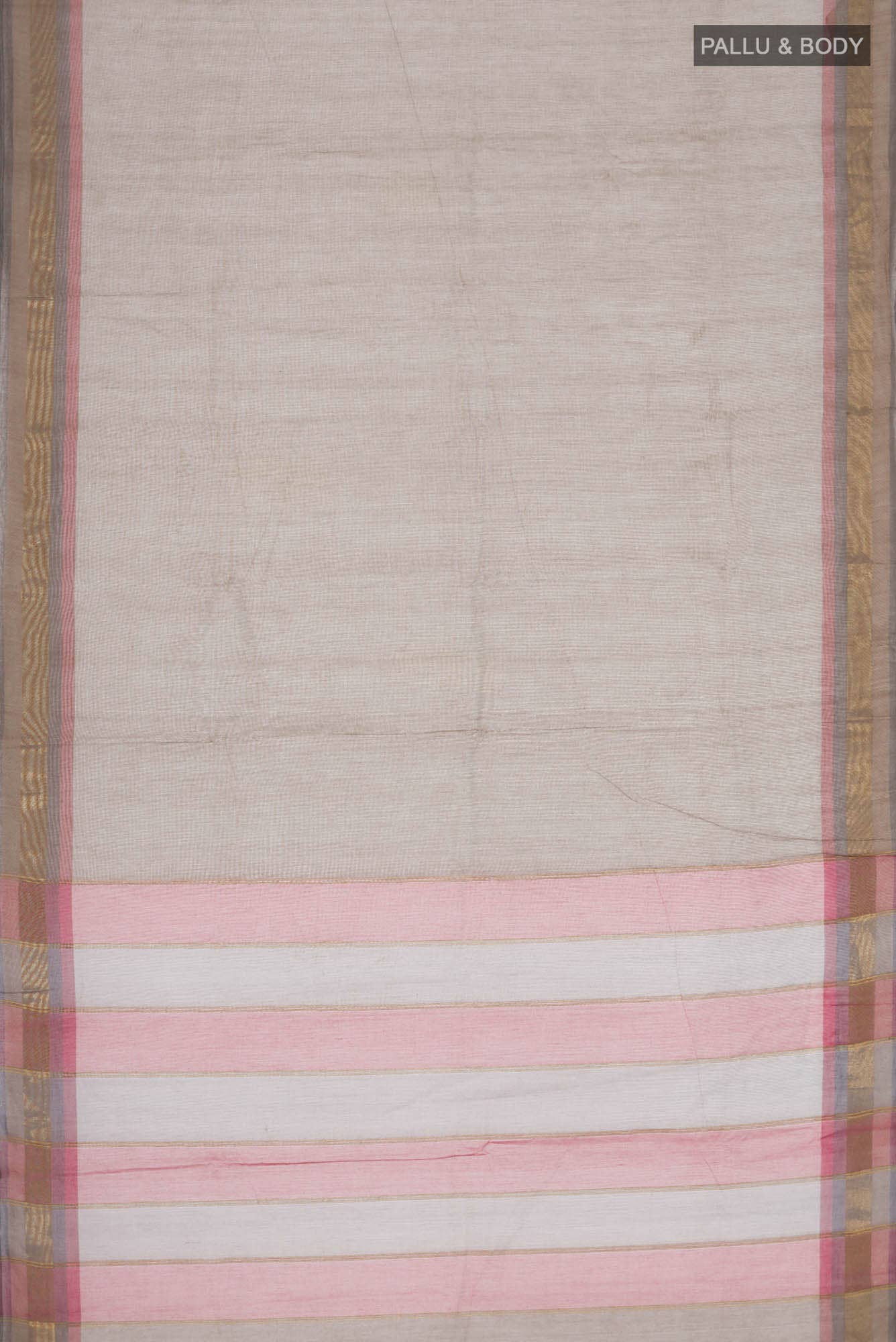 Brown Kanchi Cotton Saree