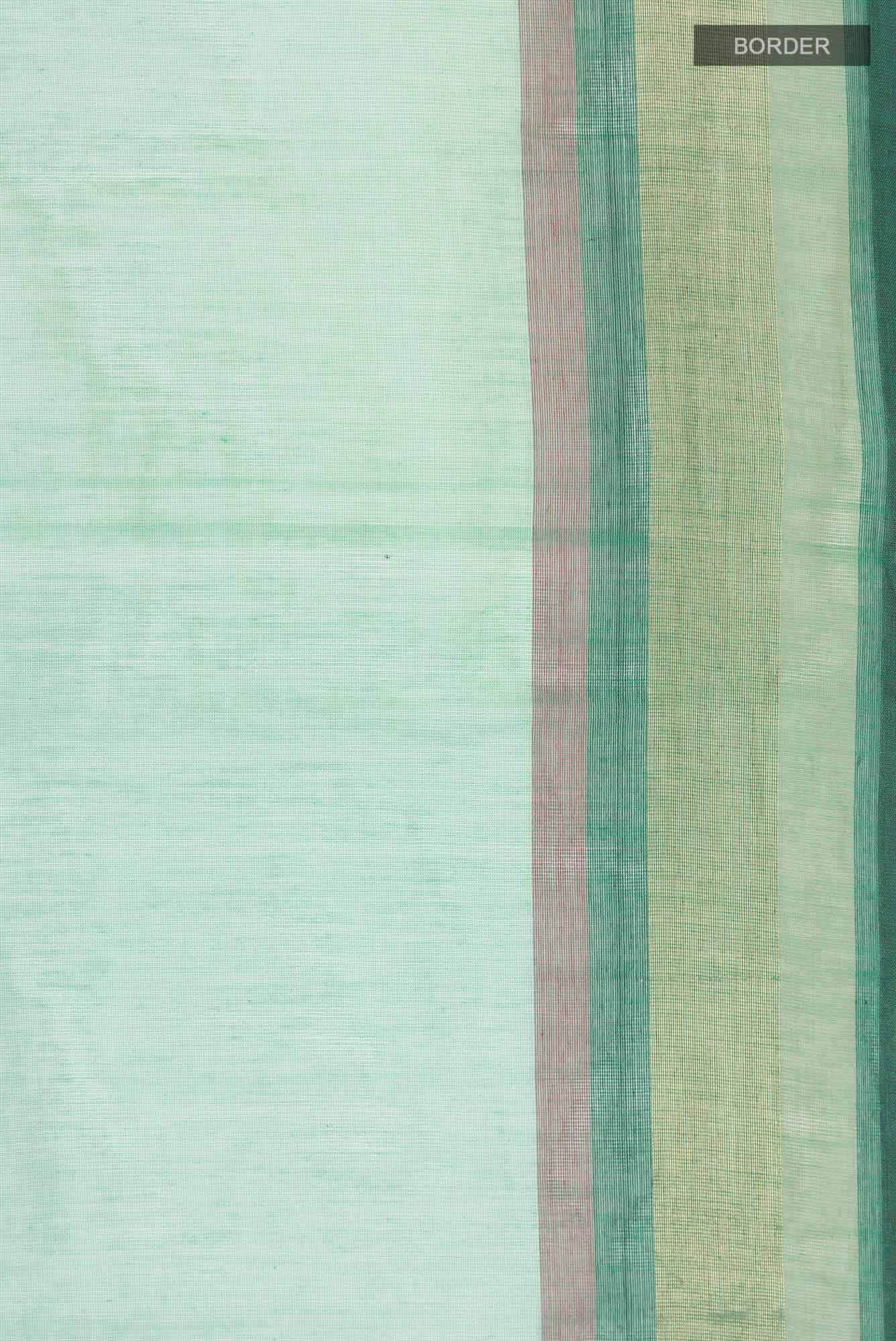 Green Kanchi Cotton Saree