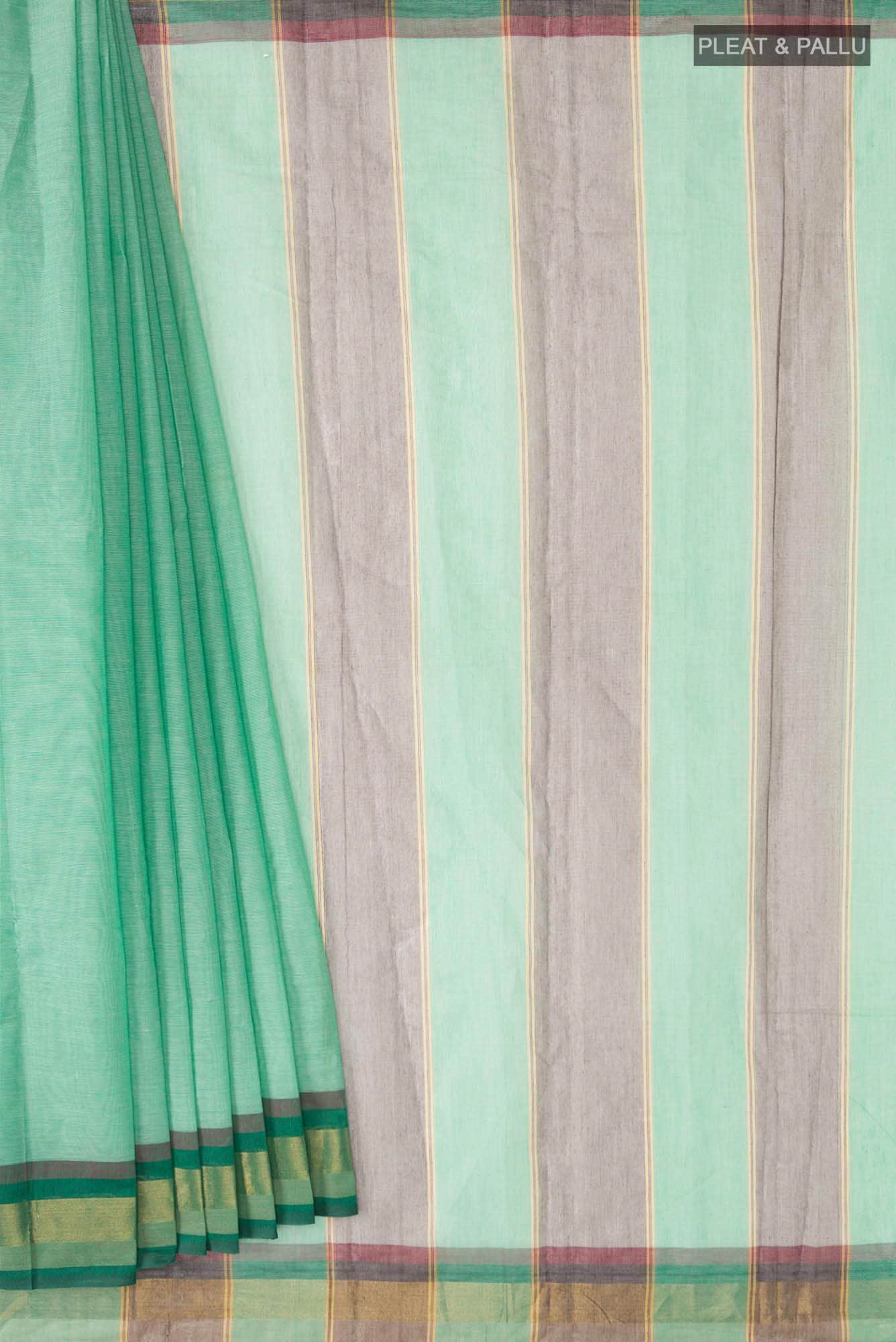 Green Kanchi Cotton Saree