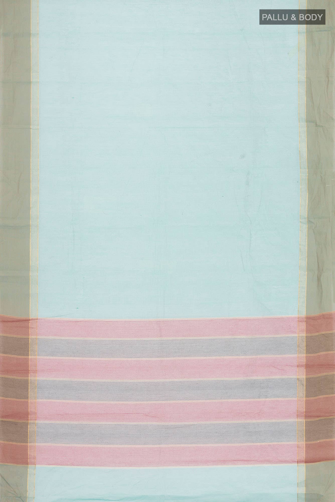 Blue Kanchi Cotton Saree