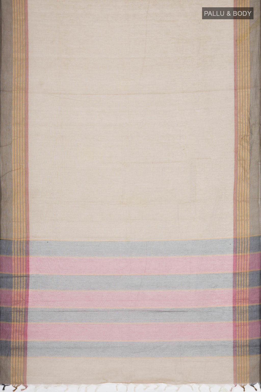 Beige Kanchi Cotton Saree