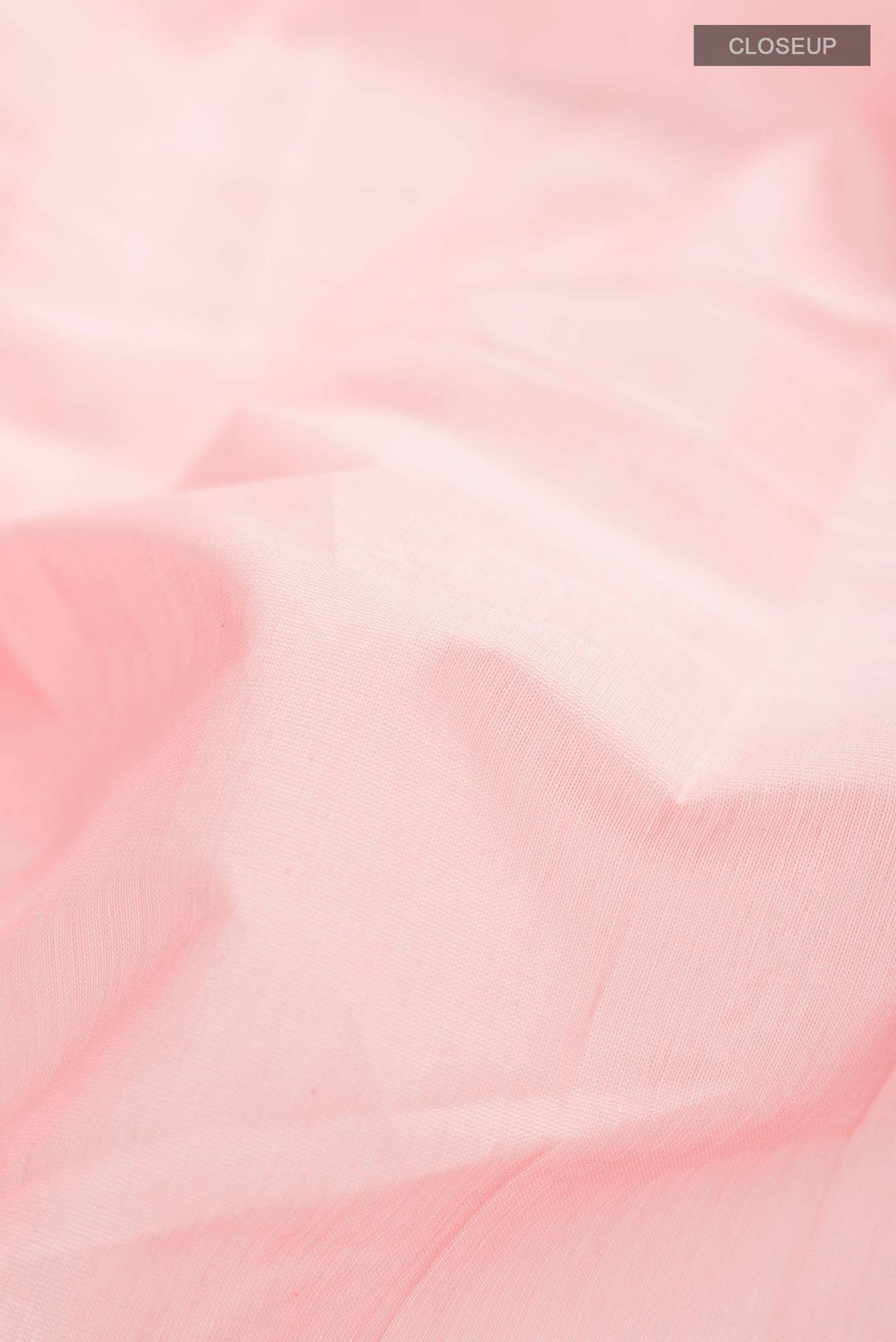 Peach Kanchi Cotton Saree