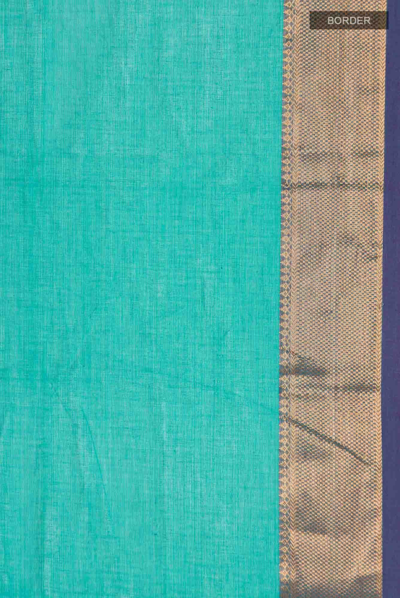 Green Kanchi Cotton Saree