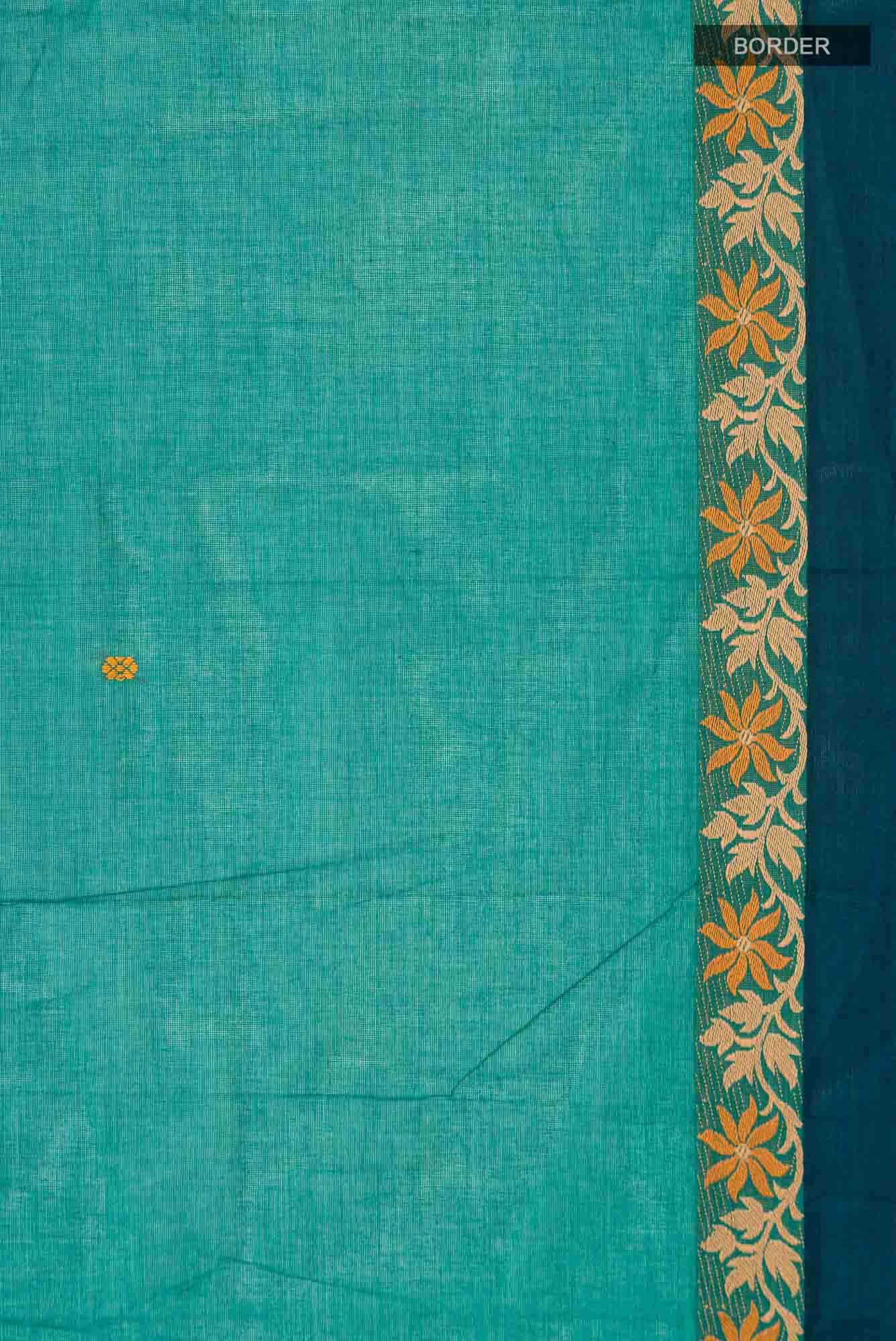 Green Kanchi Cotton Saree