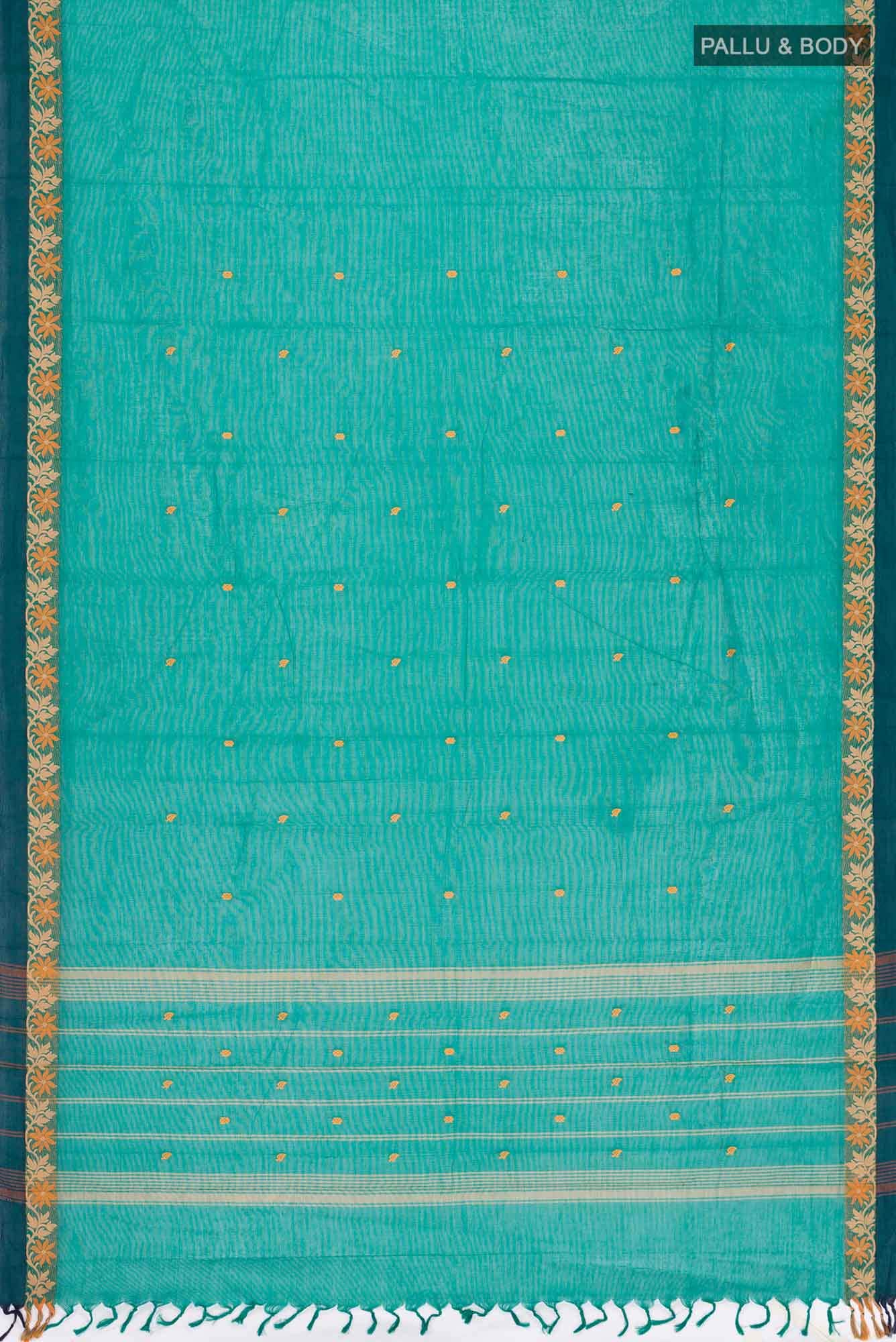 Green Kanchi Cotton Saree