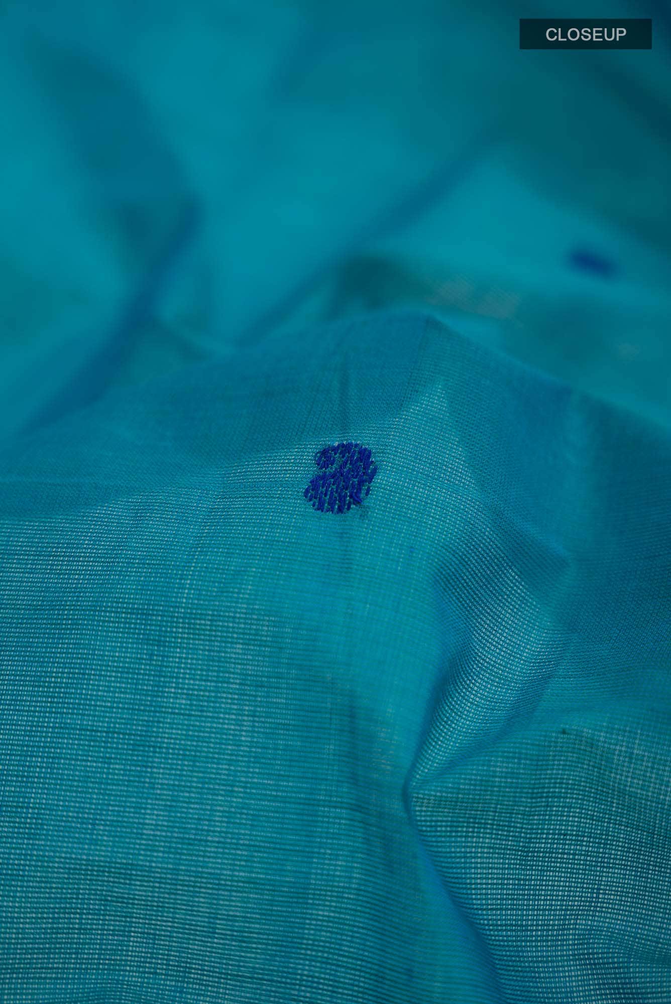 Blue Kanchi Cotton Saree