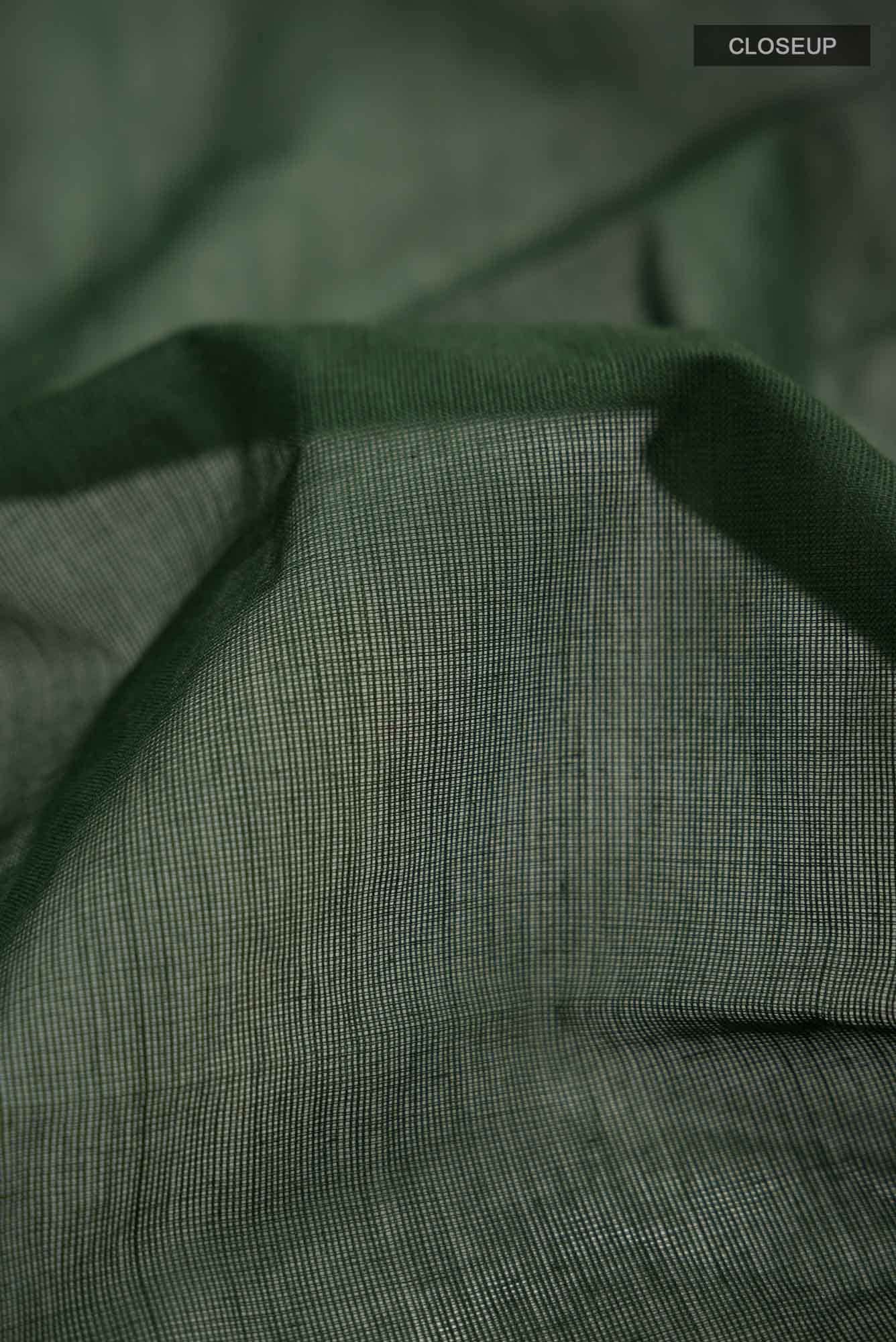 Green Kanchi Cotton Saree